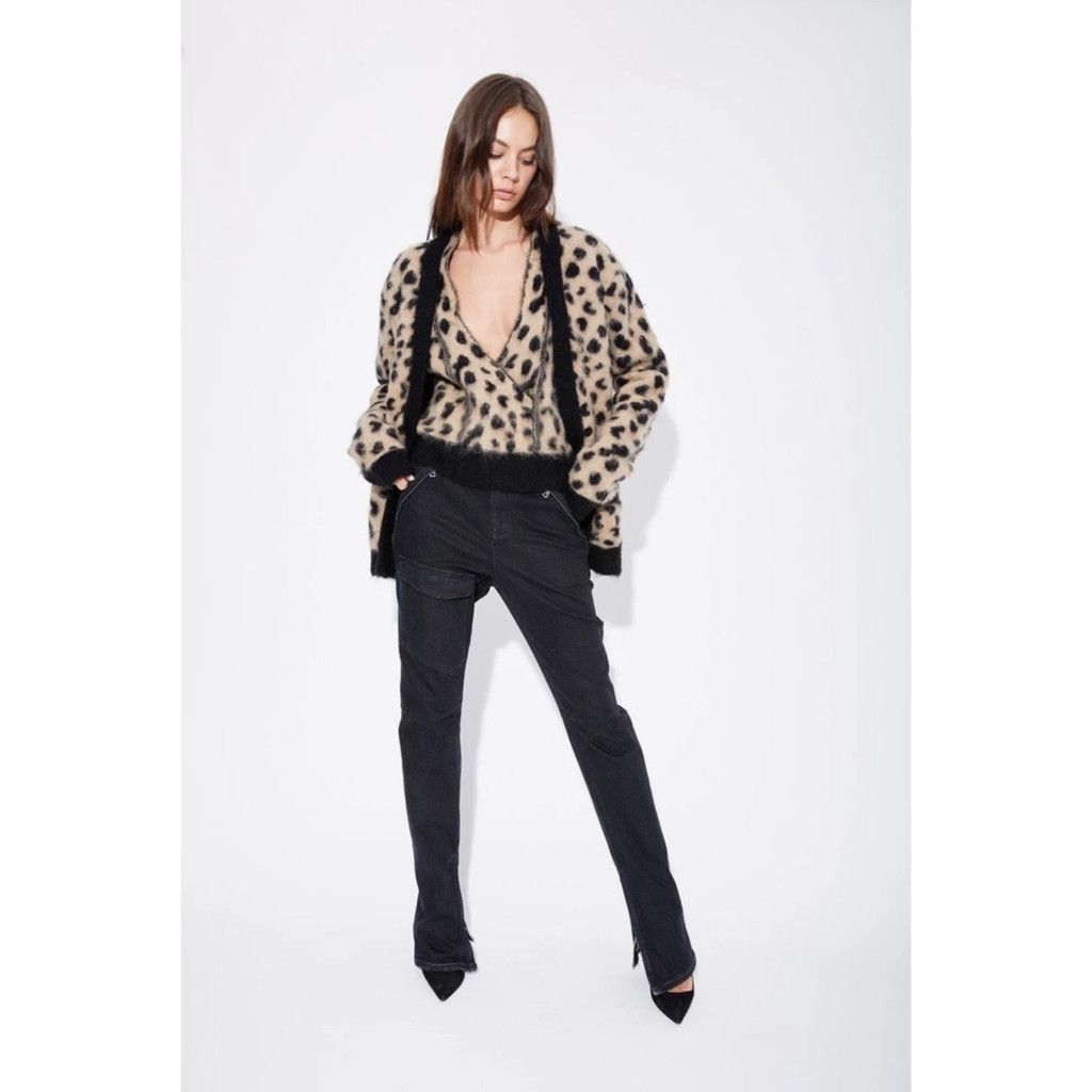 Rta NWT RtA Black Cargo Jeans – Italian Stretch Denim, Size 25 Size 25" / US 0 / IT 36 - 1 Thumbnail