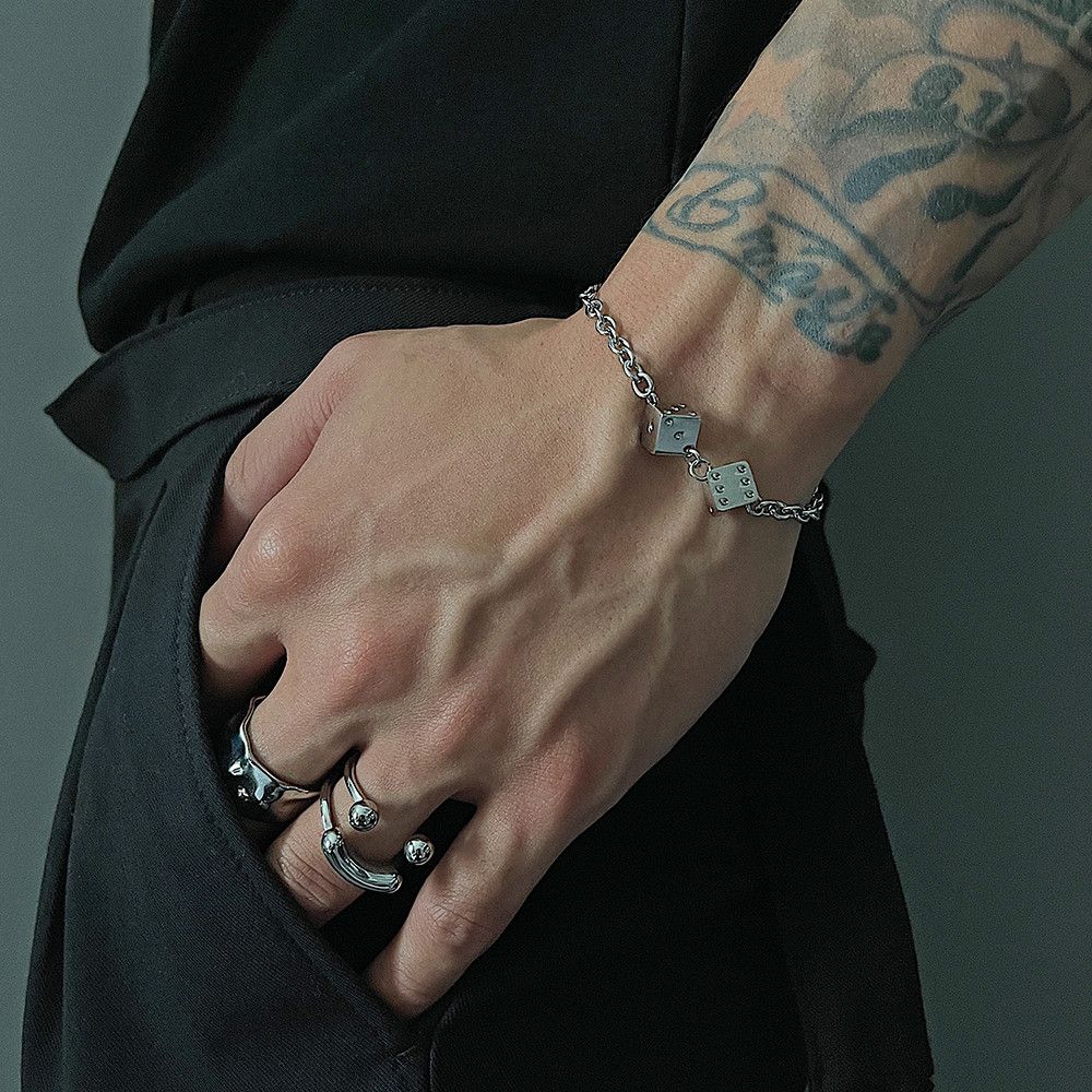 Jewelry Retro Bracelet Y2K Punk Chain Gotch Bracelets Chains Size ONE SIZE - 1 Thumbnail