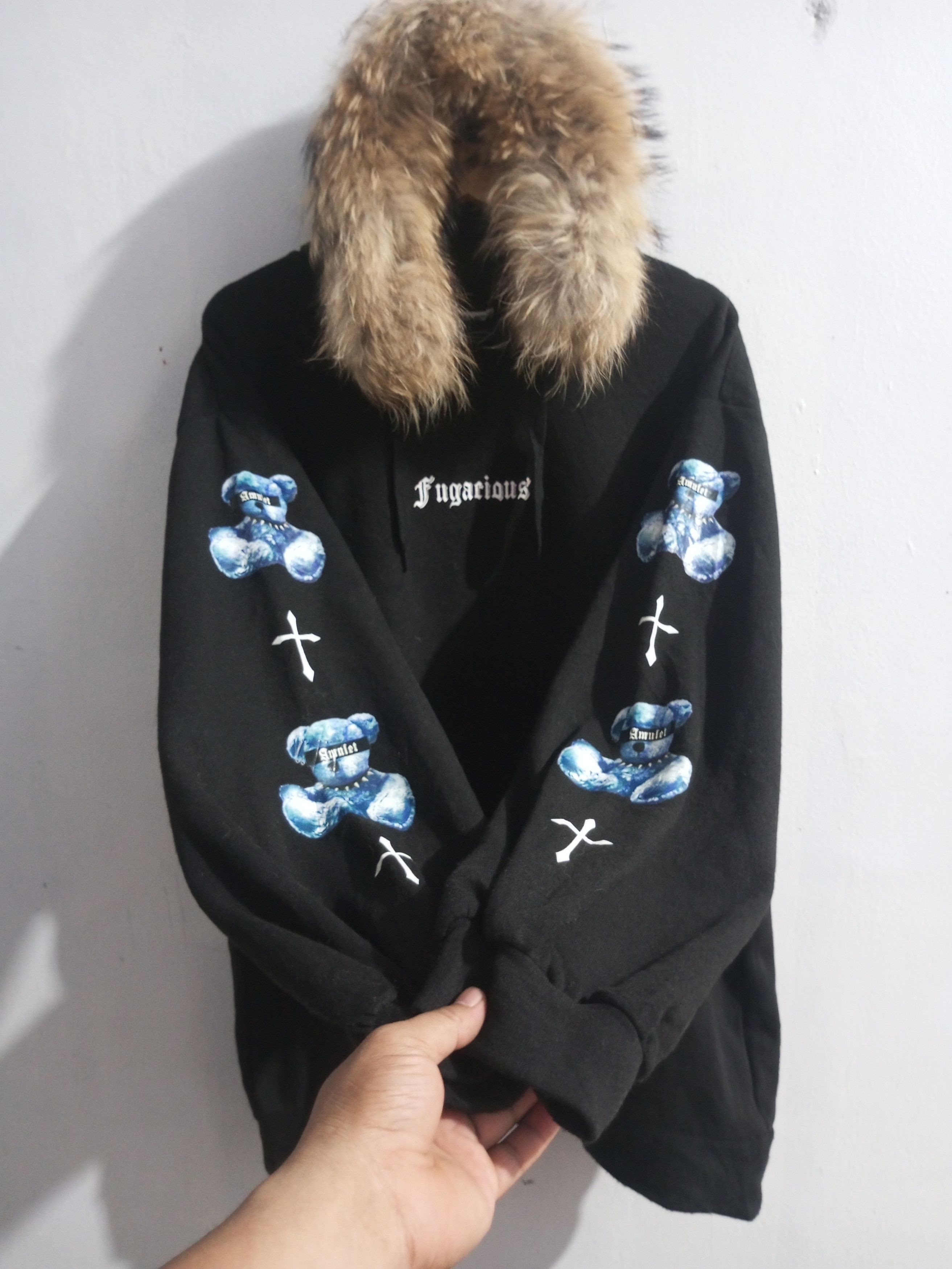 If Six Was Nine × Japanese Brand × Le Grande Bleu (L.G.B.) Sureve "fugarious" Fur hoodie Size US XL / EU 56 / 4 - 2 Thumbnail