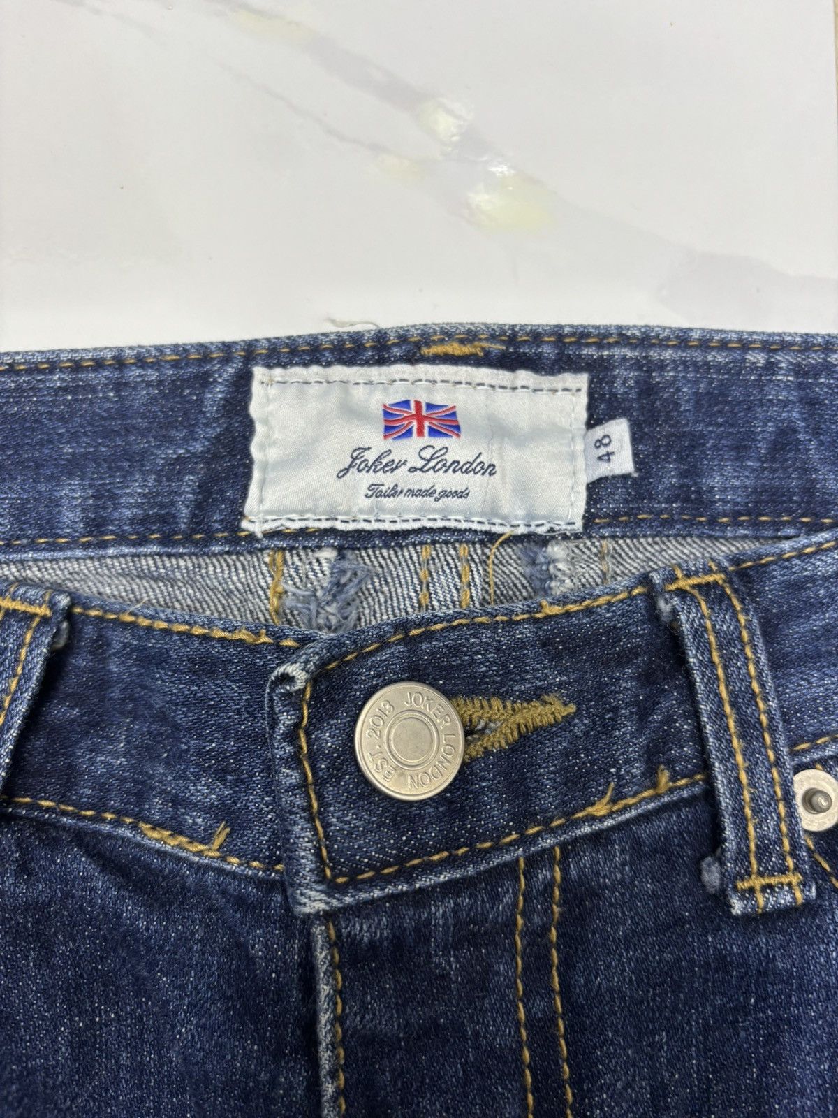 Jaded London × Undercover DISTRESSED DENIM JOKER LONDON UNDERCOVER STYLE DESIGN JEAN Size US 30 / EU 46 - 9 Thumbnail