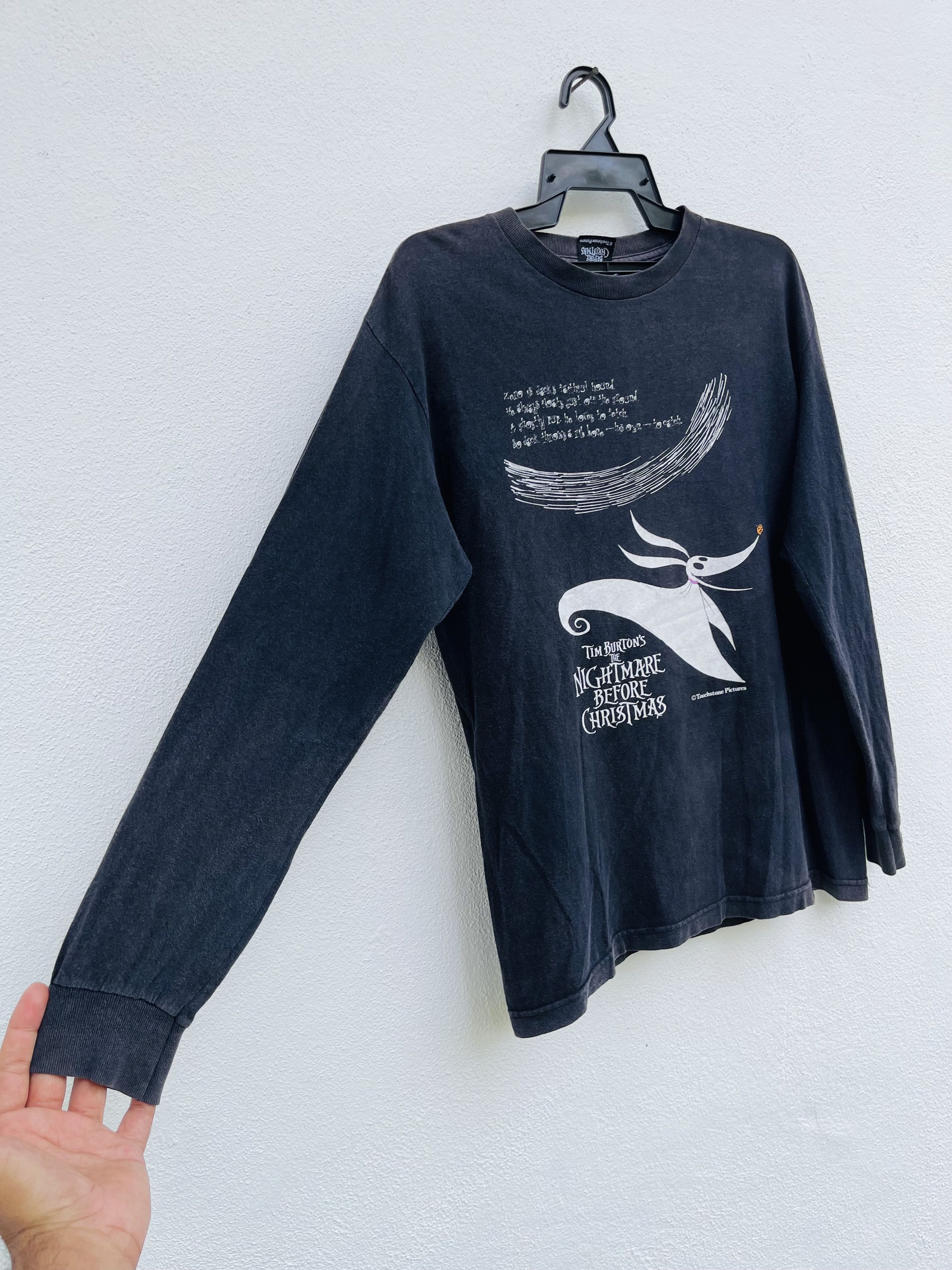 Vintage Vintage Tim Burtons Nightmare Before Christmas Shirt Size US M / EU 48-50 / 2 - 4 Thumbnail