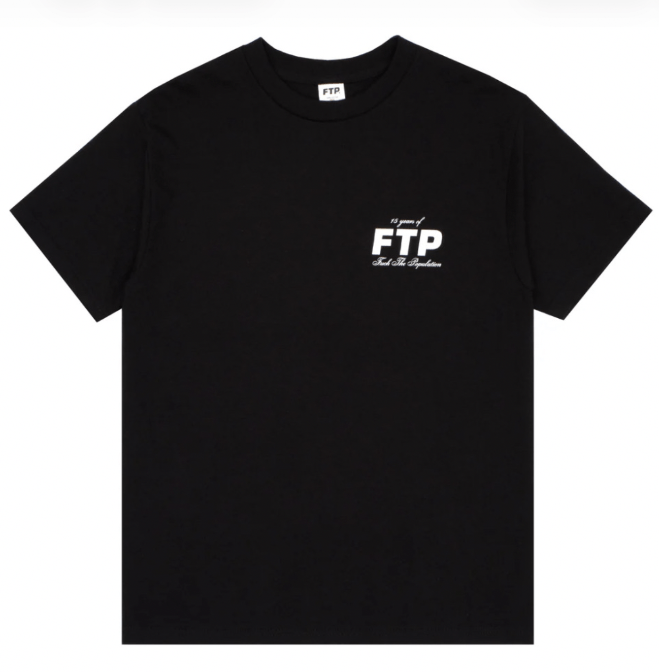 Fuck The Population NEW FTP 15 Year Anniversary Tee - Black -XXL Size US XXL / EU 58 / 5 - 2 Thumbnail
