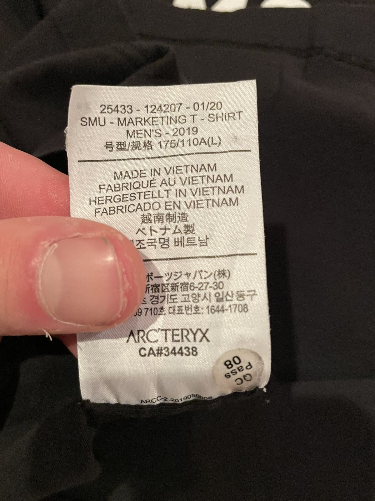 Arc'teryx Arcteryx Mall of America Tee Size US L / EU 52-54 / 3 - 5 Thumbnail