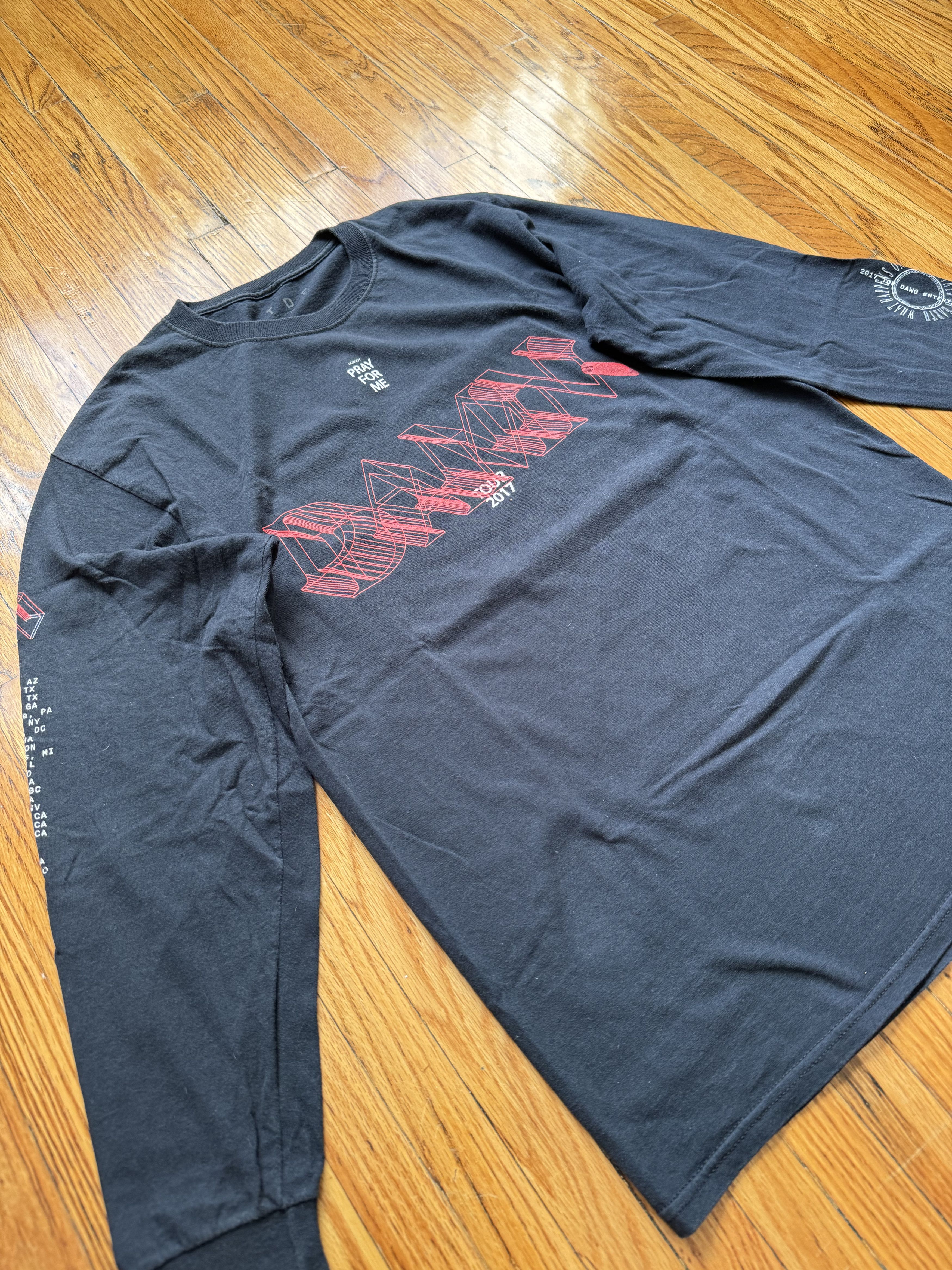 Kendrick Lamar × Top Dawg Entertainment Kendrick Lamar DAMN. Tour Long Sleeve Size US M / EU 48-50 / 2 - 2 Thumbnail