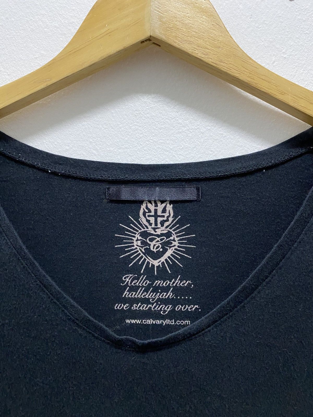 Le Grande Bleu (L.G.B.) 2000s Armee Francaise Cross Poem Punk LGB Style Longsleeve Size US M / EU 48-50 / 2 - 7 Thumbnail