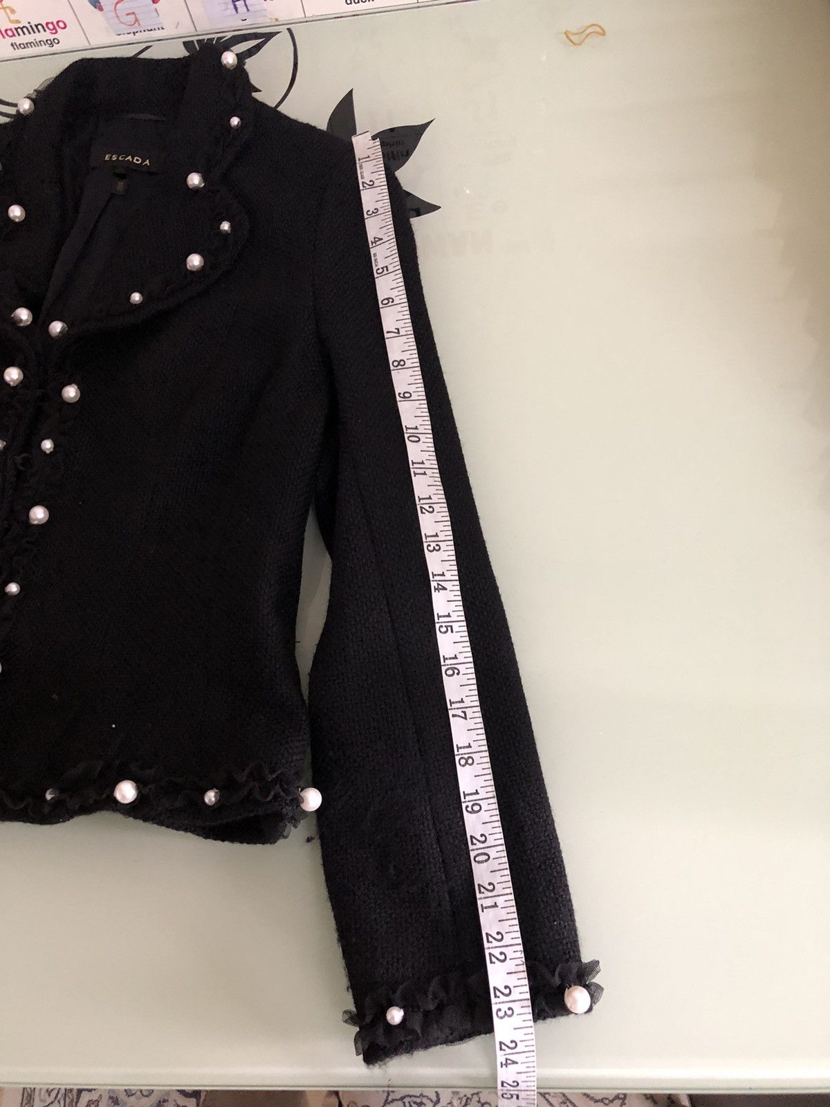 Escada Rare❗️Escada Pearl Gothic Punk Seditionaries Jacket Size S / US 4 / IT 40 - 18 Thumbnail