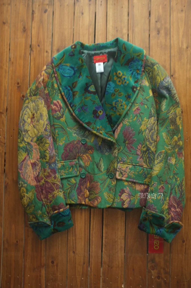 Kenzo KENZO Silk brocade floral velvet coat Size XS / US 0-2 / IT 36-38 - 6 Thumbnail