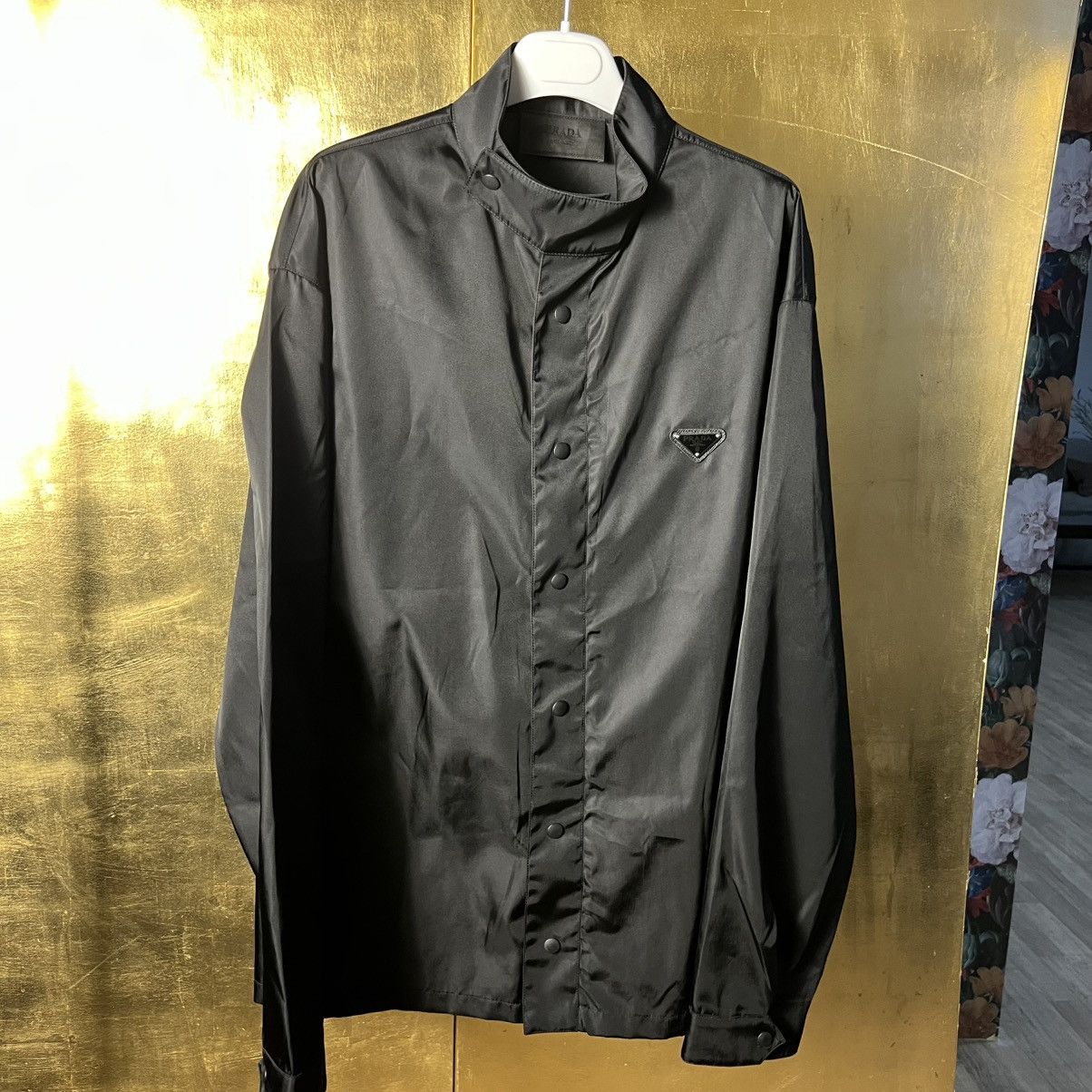 Prada Prada Re Nylon Coach Jacket Size US XL / EU 56 / 4 - 1 Thumbnail