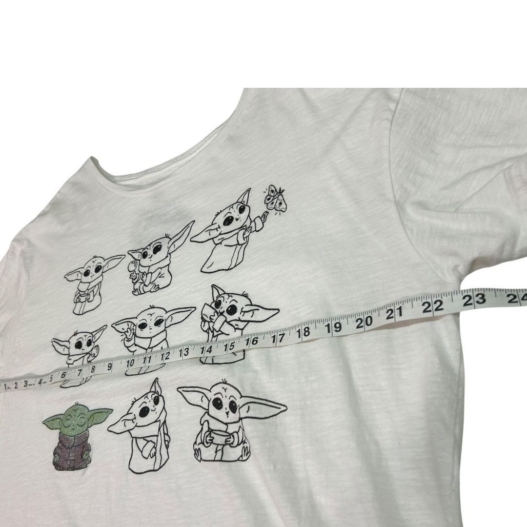 Disney Star Wars Disney GROGU Baby Yoda Graphic T-Shirt Short Slee Size XL / US 12-14 / IT 48-50 - 6 Thumbnail