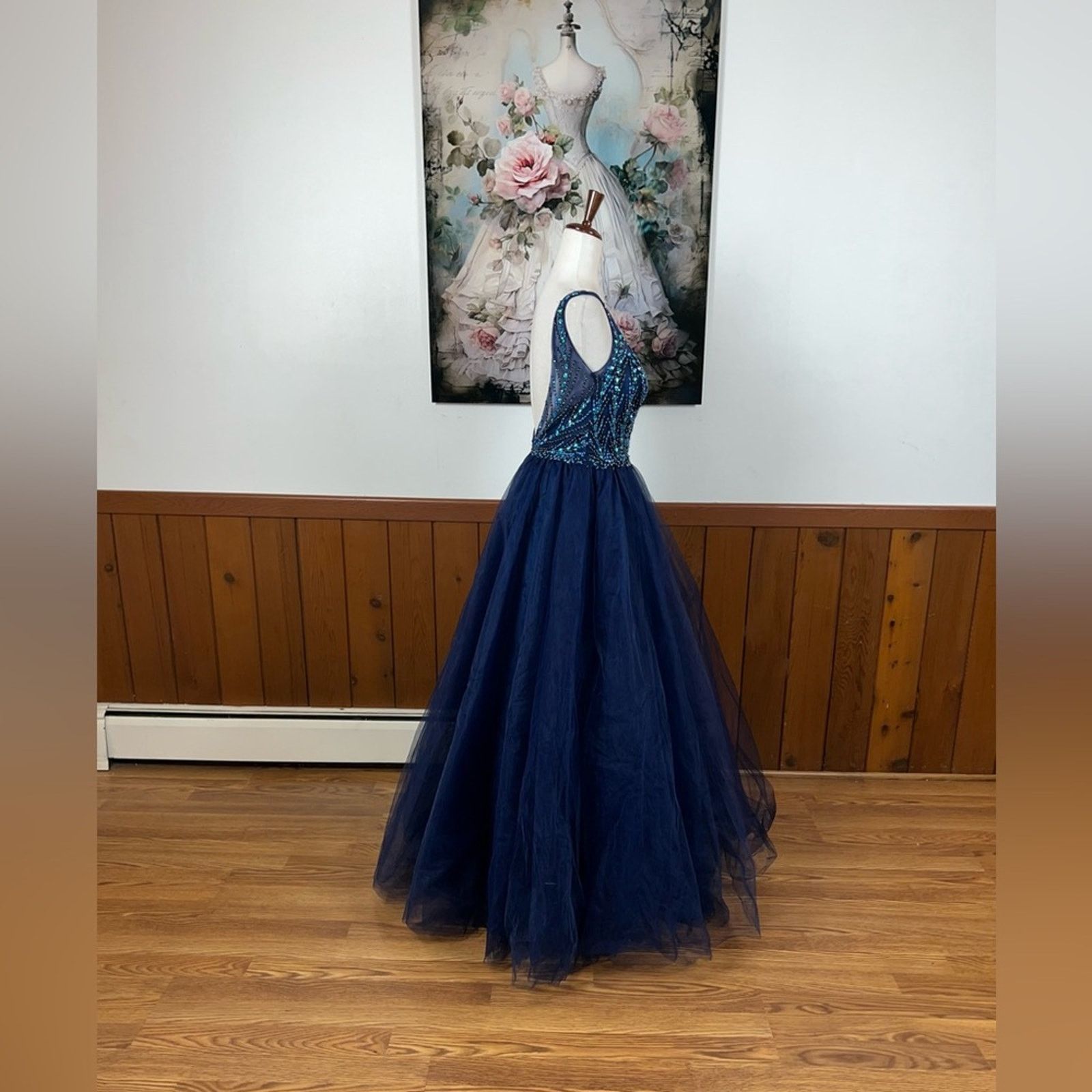 Other Gorgeous Blush Prom by Alexia Tulle Prom Gown! Size S / US 4 / IT 40 - 4 Thumbnail