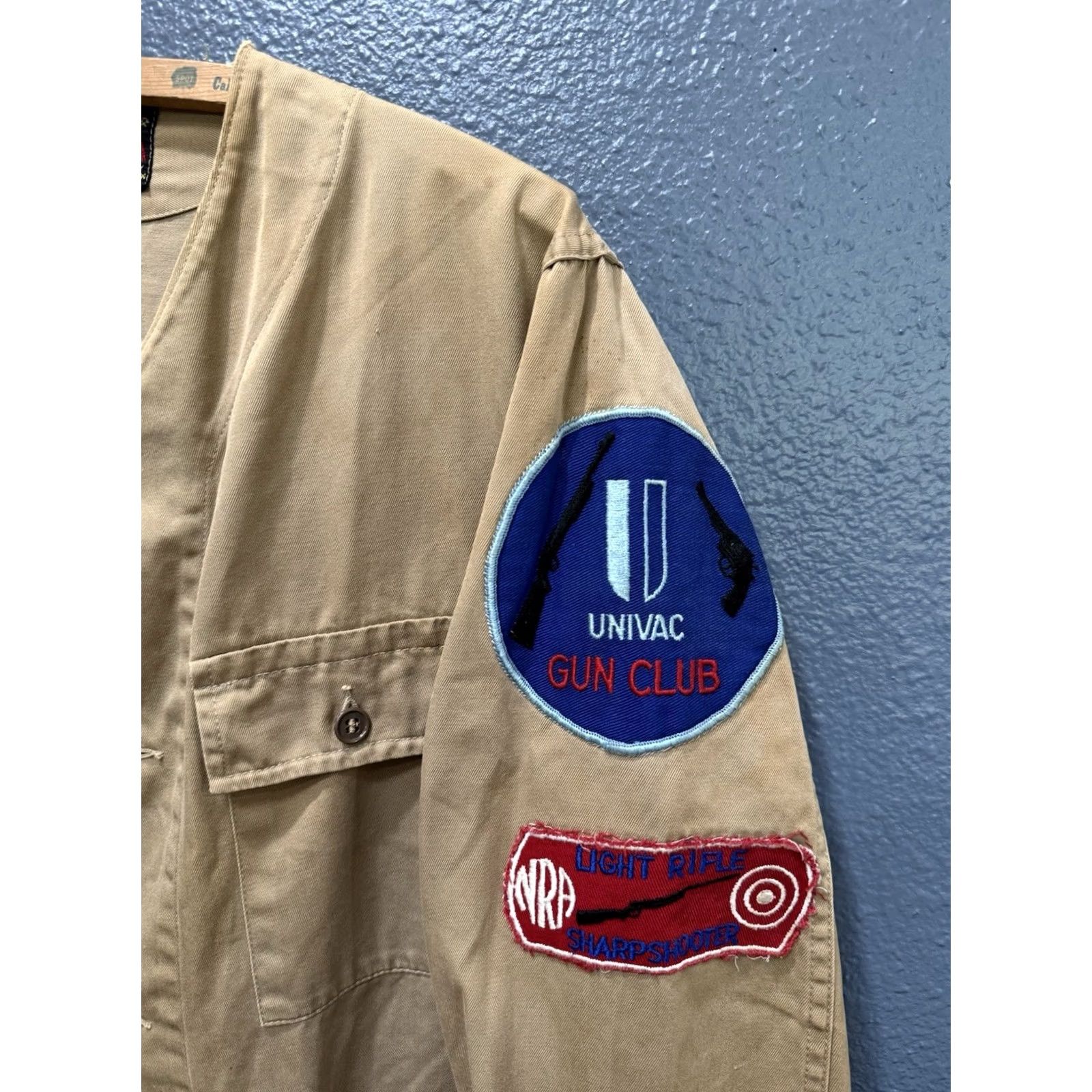 Vintage VINTAGE 50’s 10X Mens Cotton Hunting Jacket Large USA Made Jacket Mens L Brown Hunting 44 USA Size US L / EU 52-54 / 3 - 5 Thumbnail