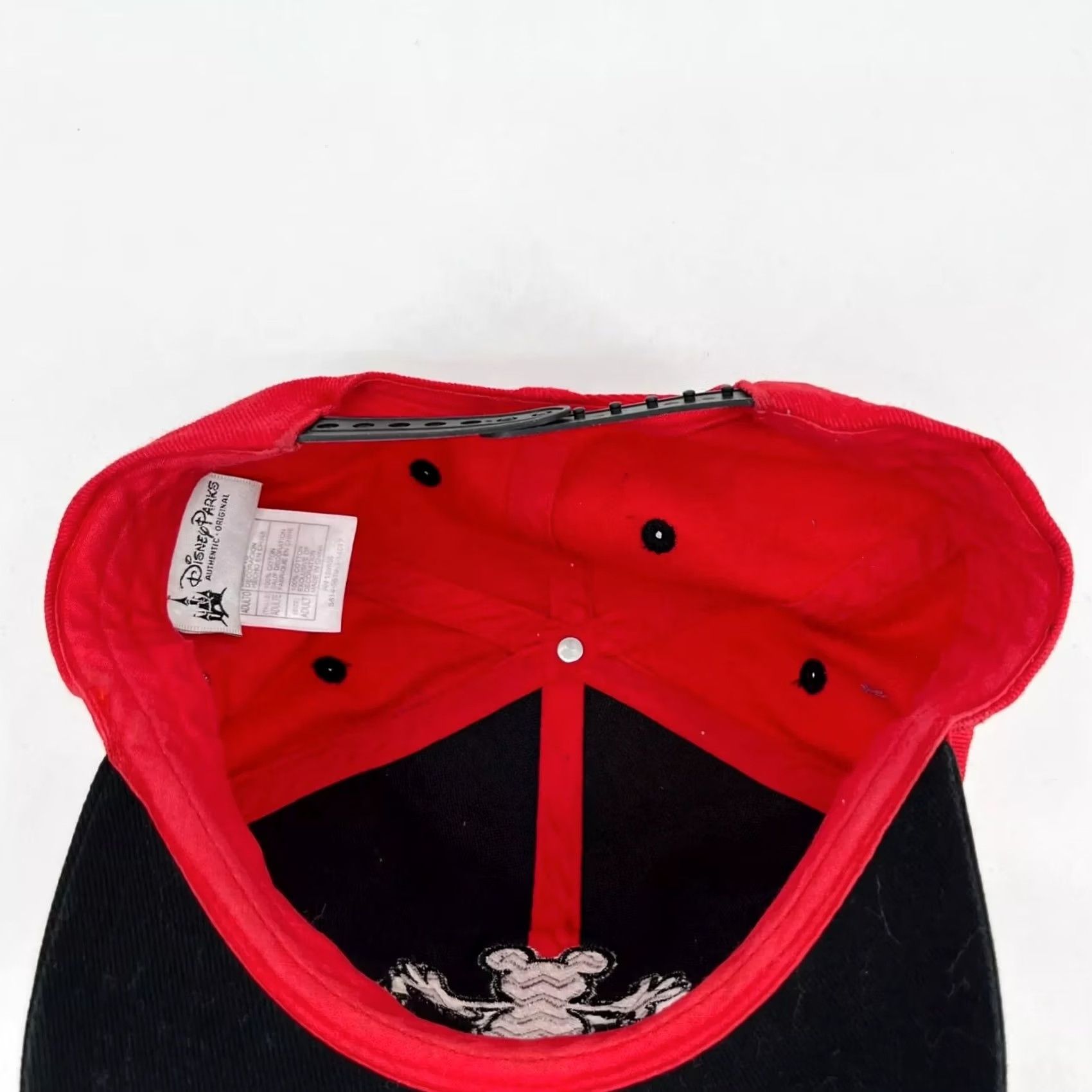 Disney Disney Parks Snapback Hat Mens One Size Red Mickey Mouse Logo 1928 Cap Size ONE SIZE - 7 Thumbnail
