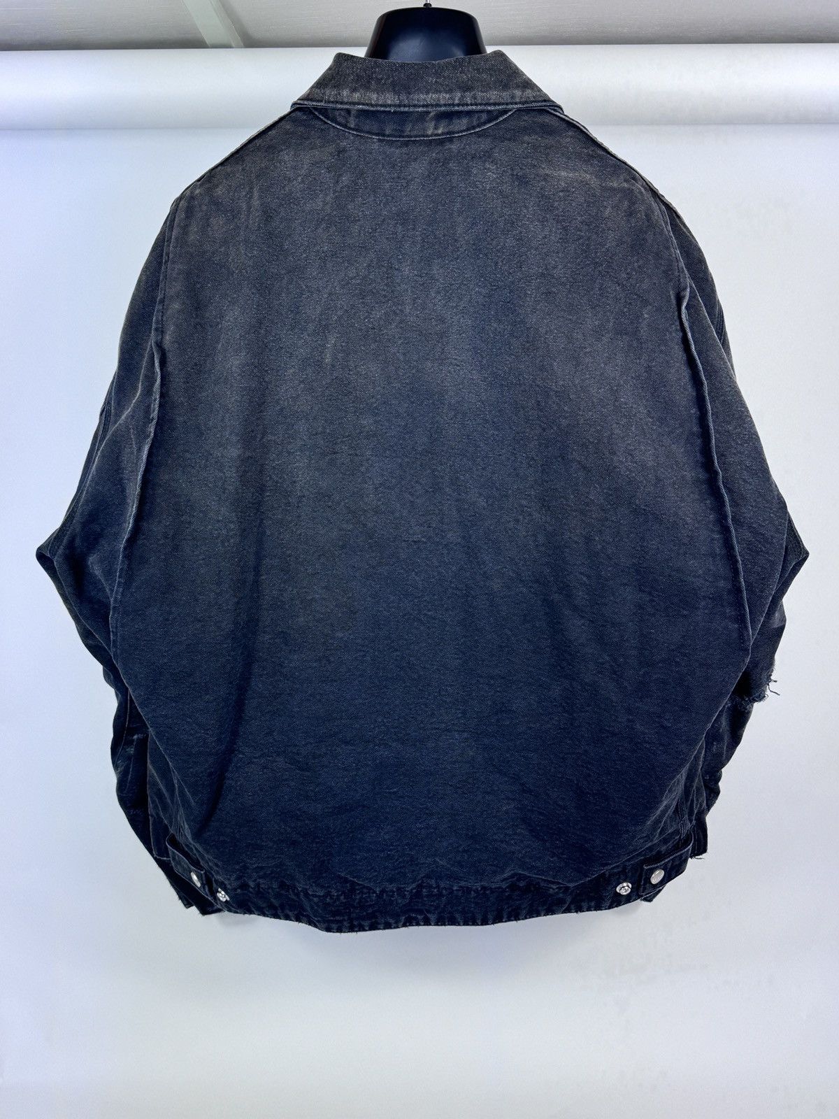 Enfants Riches Deprimes LOGO PRINT DISTRESSED DENIM JACKET Size US L / EU 52-54 / 3 - 2 Thumbnail