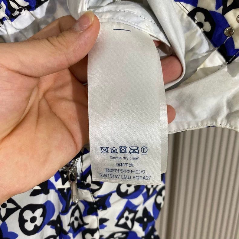 Louis Vuitton Louis Vuitton Blue and white print and full print jogging Size US 34 / EU 50 - 4 Thumbnail