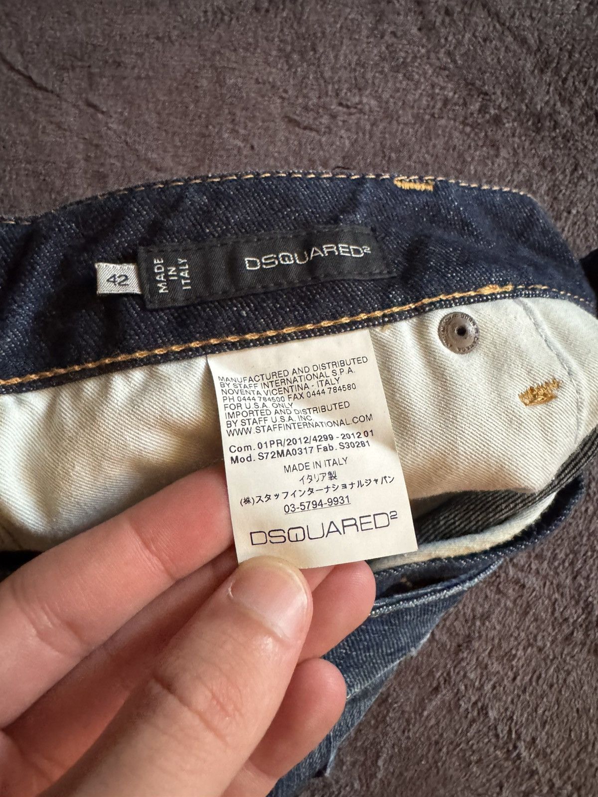 Dsquared2 Dsquared2 vintage womans mini skirt Size 28" / US 6 / IT 42 - 9 Thumbnail