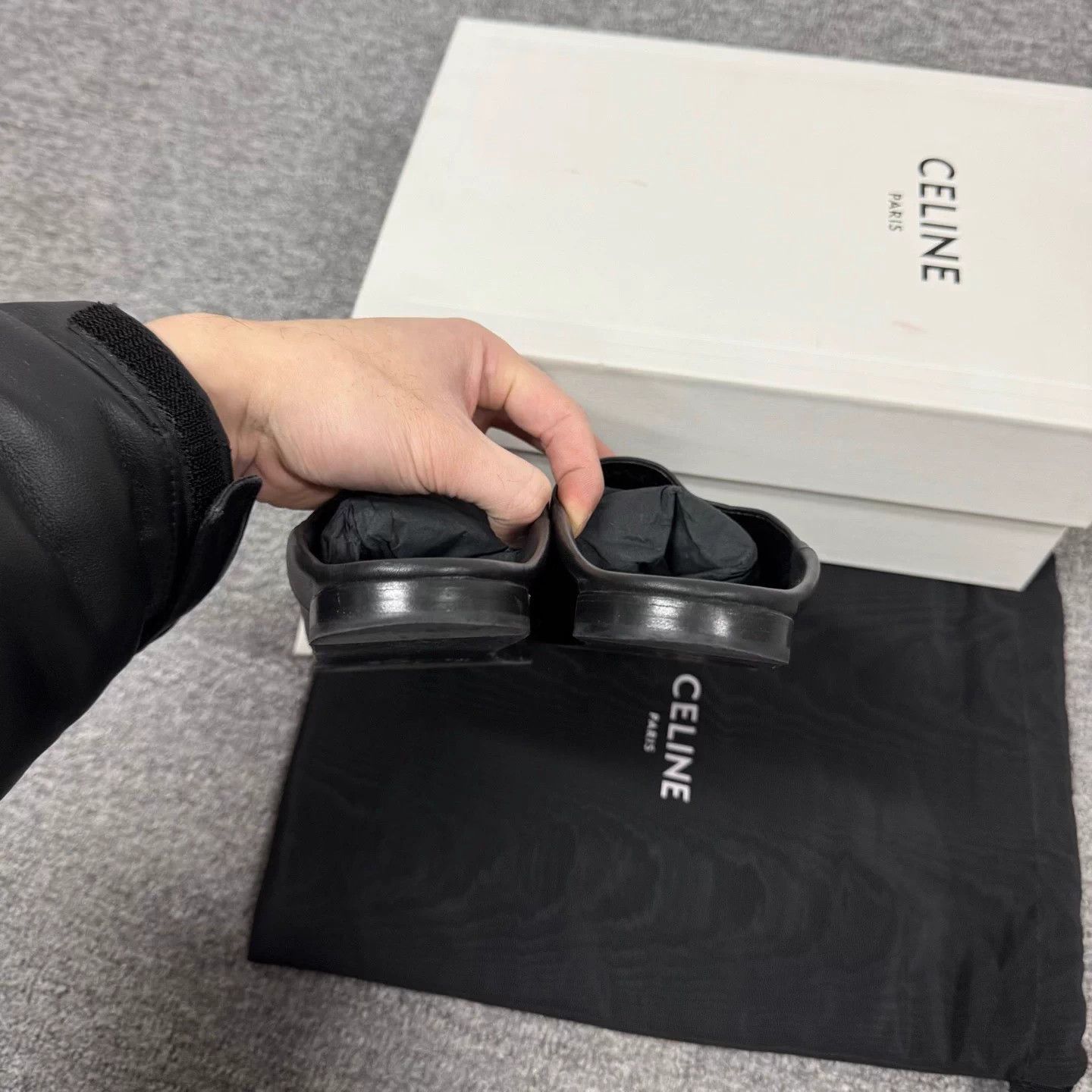 Celine Celine calfskin mules 36EU 99 New Full Set Size US 5 / IT 35 - 4 Thumbnail