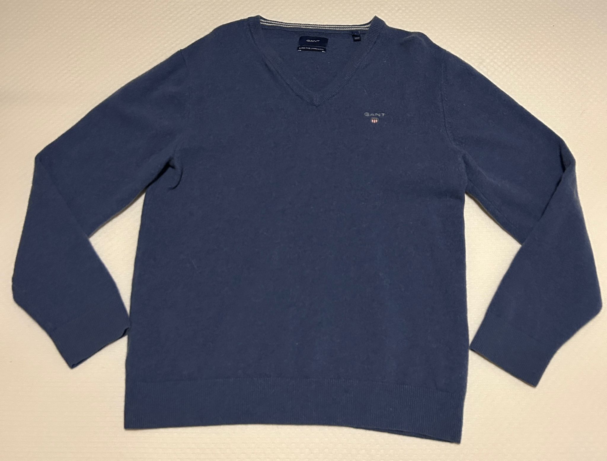 Gant Elegant| Casual |Sweater | 100% wool| Gant | L Size US L / EU 52-54 / 3 - 1 Thumbnail