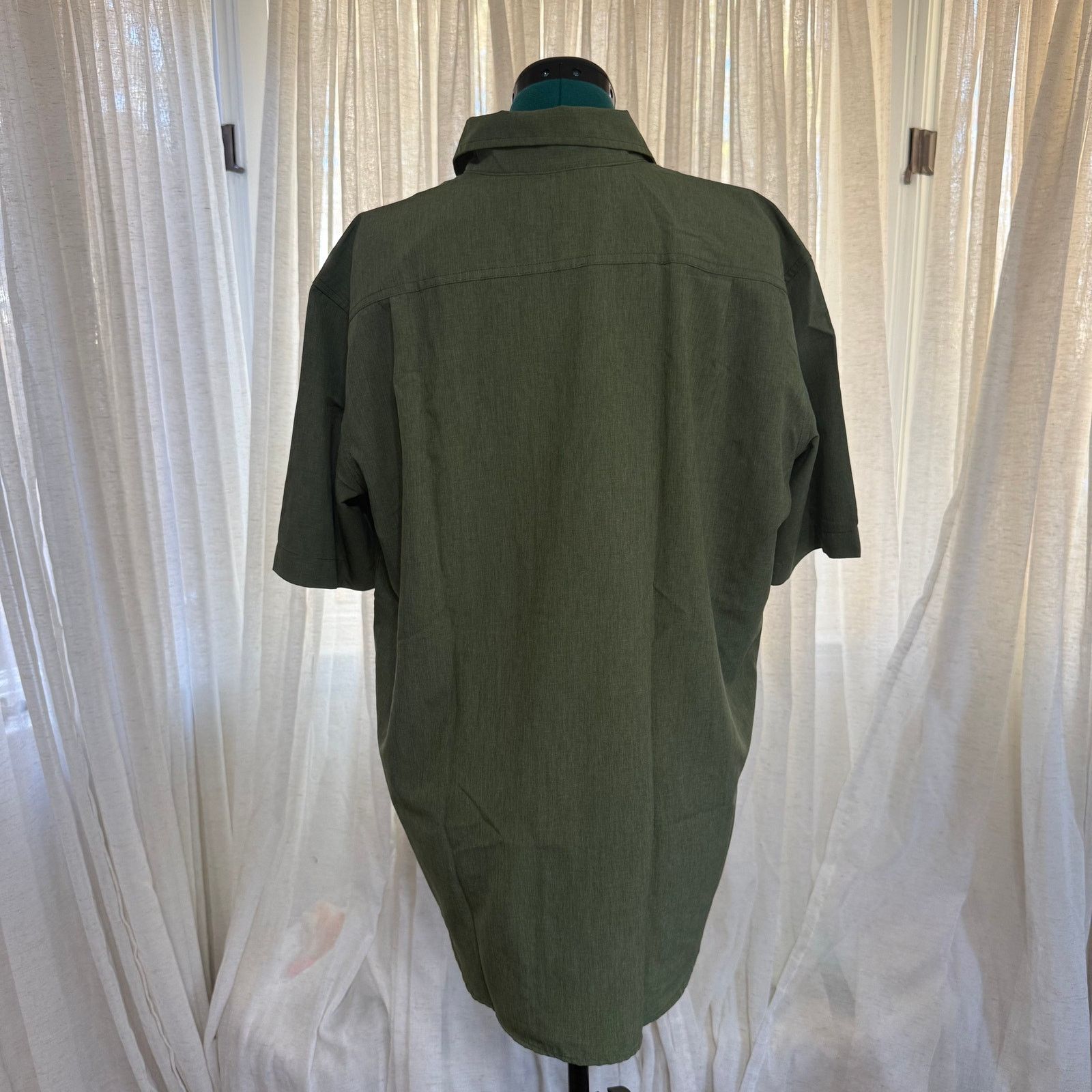 Orvis Orvis Green Short Sleeve Button-Up Shirt | Sz L Size US L / EU 52-54 / 3 - 5 Thumbnail