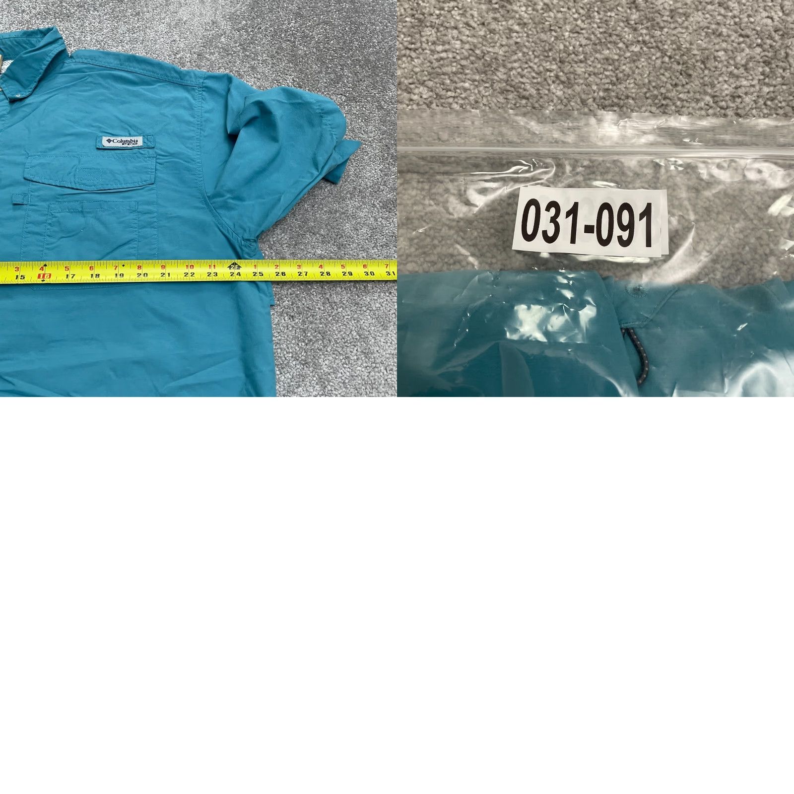 Vintage Columbia Shirt Mens Large Blue Short Sleeve PFG Omni Shade Bahama Casual Size US L / EU 52-54 / 3 - 10 Thumbnail