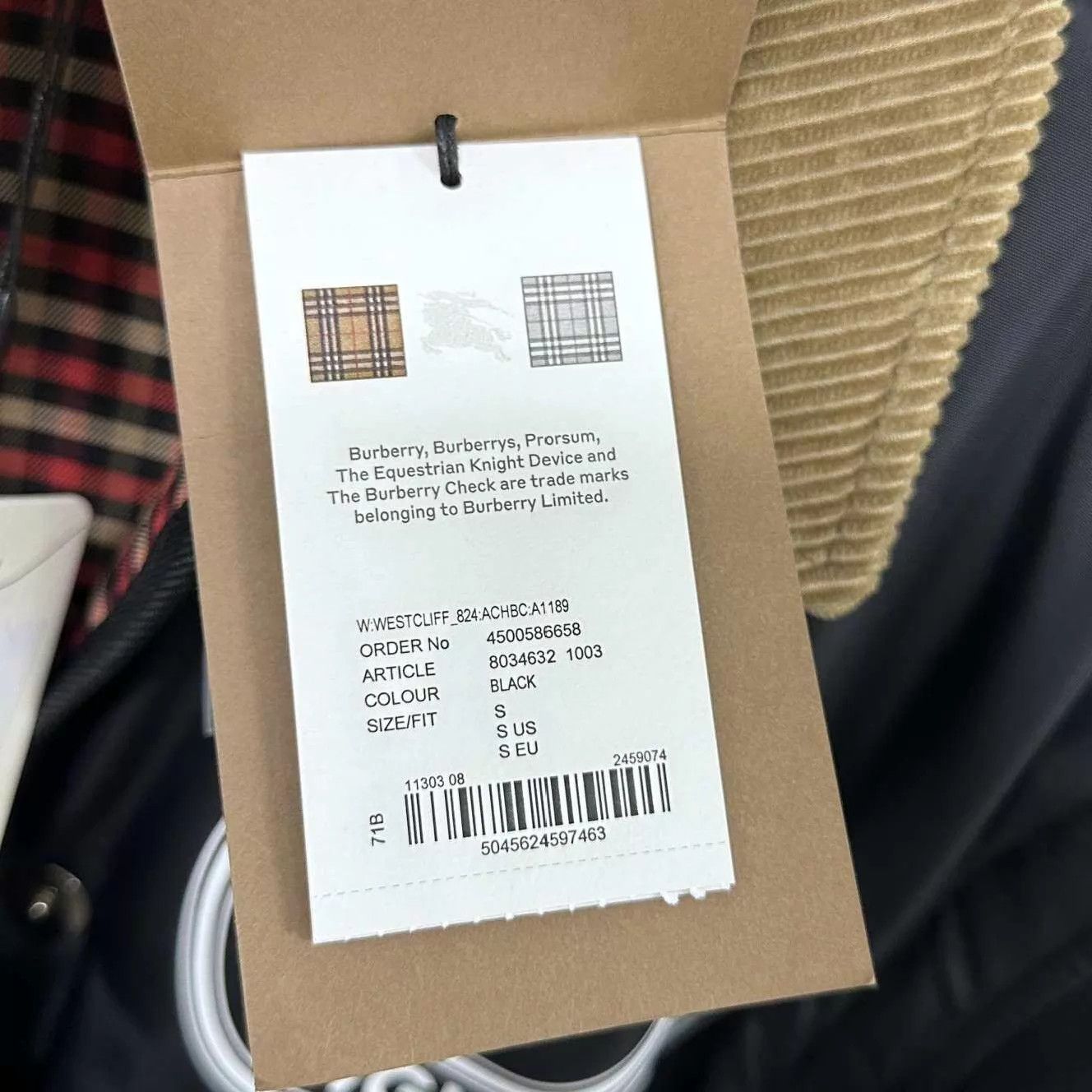 Burberry Burberry Removable Sleeves Bi-Sided Logo Jacket S Size US S / EU 44-46 / 1 - 9 Thumbnail