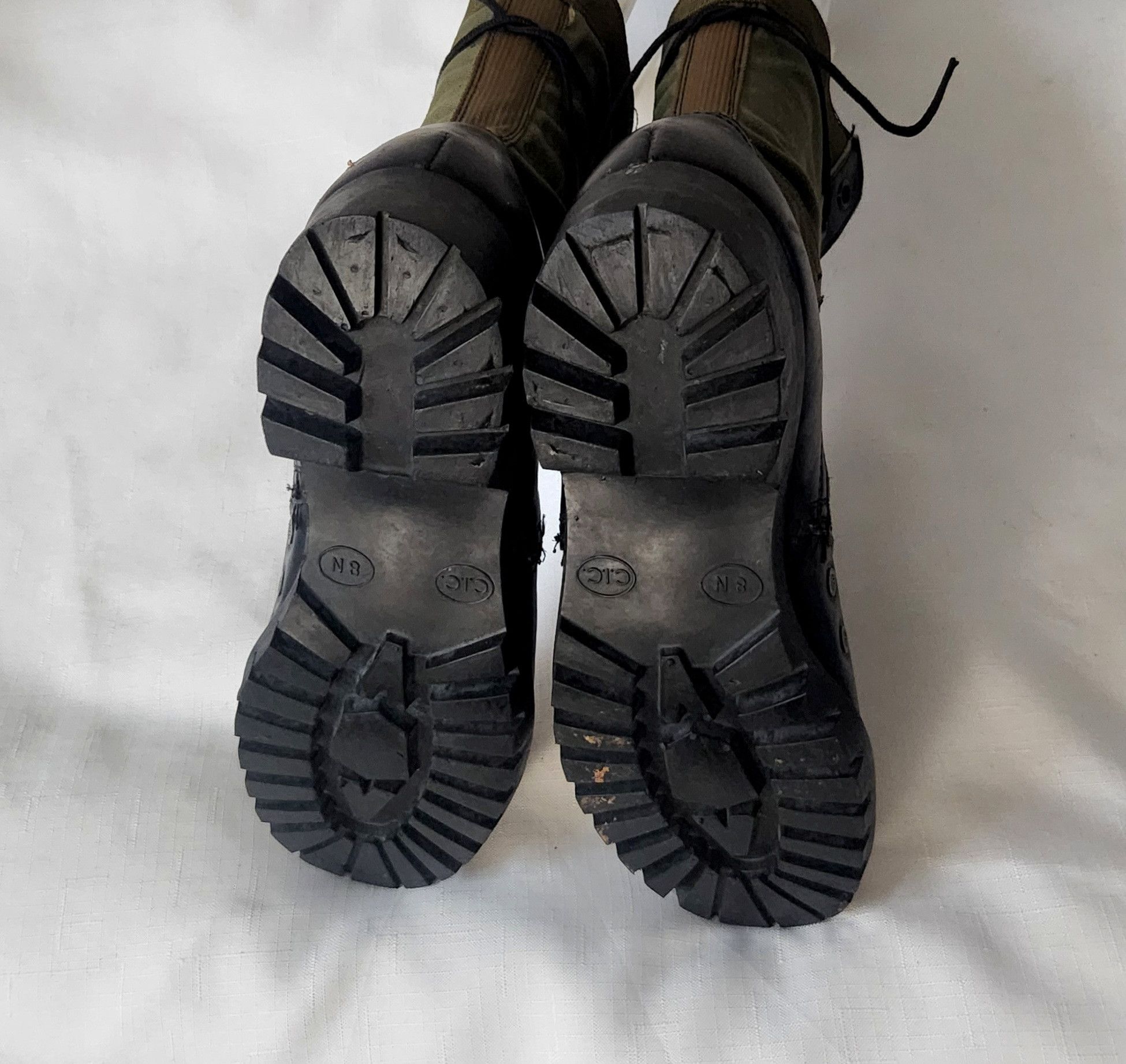 Vintage Vintage 1960s Vietnam Era Combat Jungle Boots SZ 8 N Tropica Size US 8 / EU 41 - 13 Thumbnail