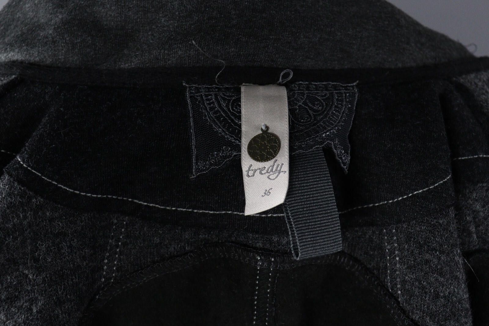 Designer Ladies Tredy Wool Designer Casual Duffle Coat Jacket Size 36 Size M / US 6-8 / IT 42-44 - 8 Thumbnail