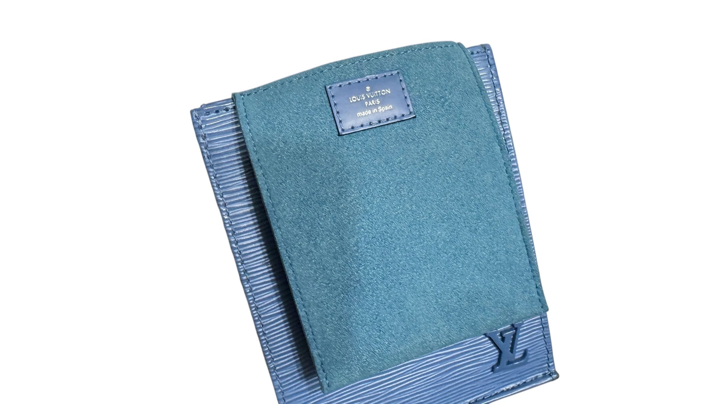 Louis Vuitton Louis Vuitton Petit Sac Plat Shoulder Bag Blue Epi Leather Size ONE SIZE - 10 Thumbnail