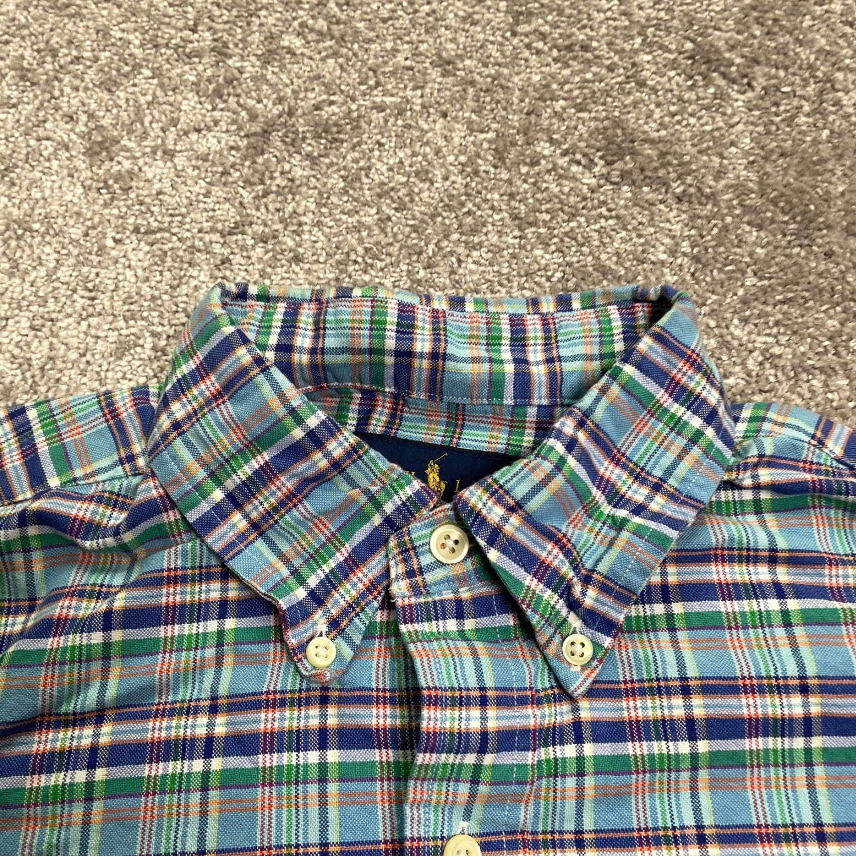 Ralph Lauren Ralph Lauren Flannel Shirt Men Medium Multicolor Plaid Long Sleeve Button-Up Casual Size US M / EU 48-50 / 2 - 3 Thumbnail
