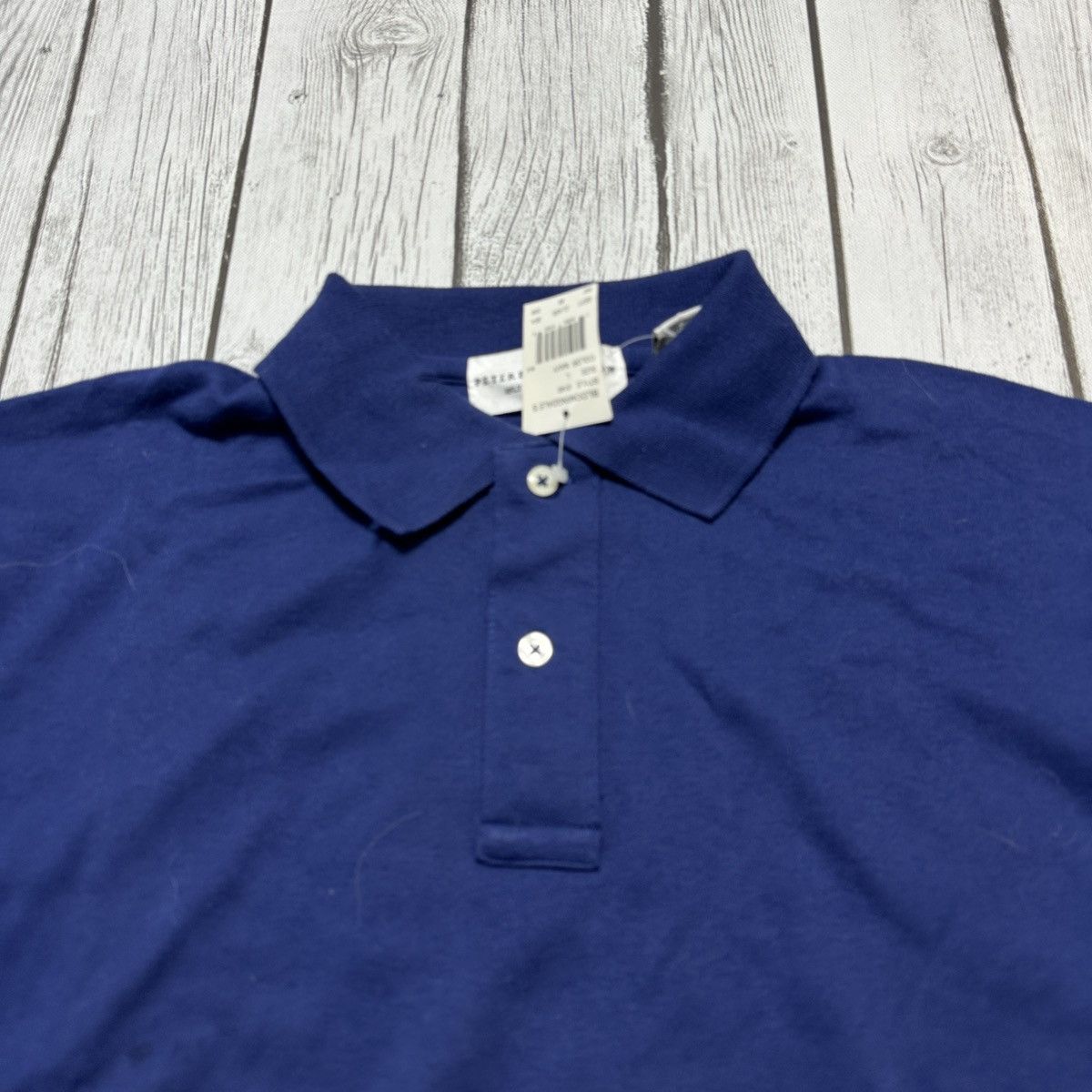 Bloomingdale's × Vintage Vintage Peterborough Row polo shirt Size US L / EU 52-54 / 3 - 3 Thumbnail