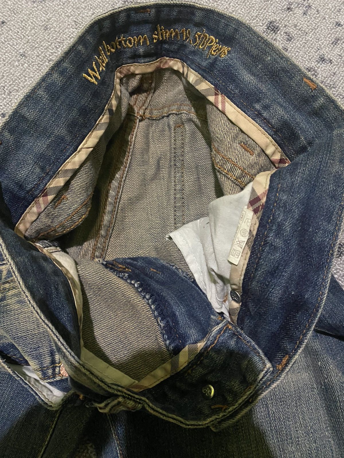 Hysteric Glamour × If Six Was Nine × Japanese Brand Y2k Bean pole ifsixwasnine bootcut jeans Size US 29 - 7 Thumbnail