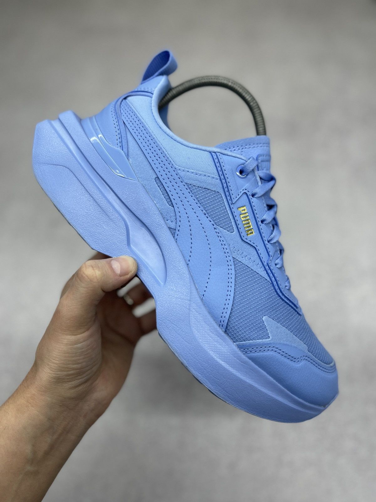 Puma New Puma Kosmo Rider Tonal Sneakers Blue With Box Size 40.5 Size US 9.5 / IT 39.5 - 1 Thumbnail