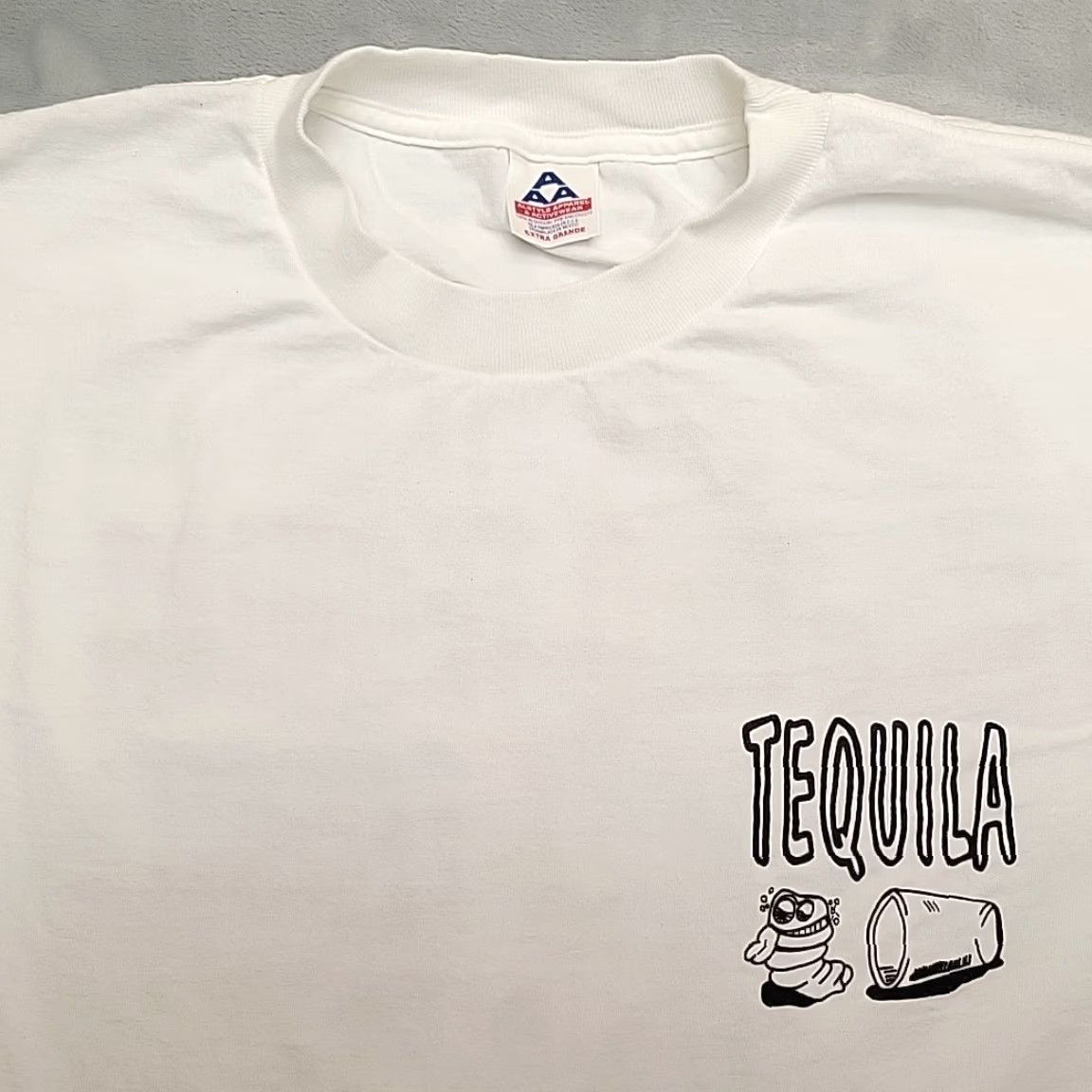 Vintage VINTAGE Los Algodones Mexico Shirt Mens XL White Tequila Graphic Tourist Retro Shirt Mens XL White Tequila Graphic Tourist Retro Size US XL / EU 56 / 4 - 2 Thumbnail