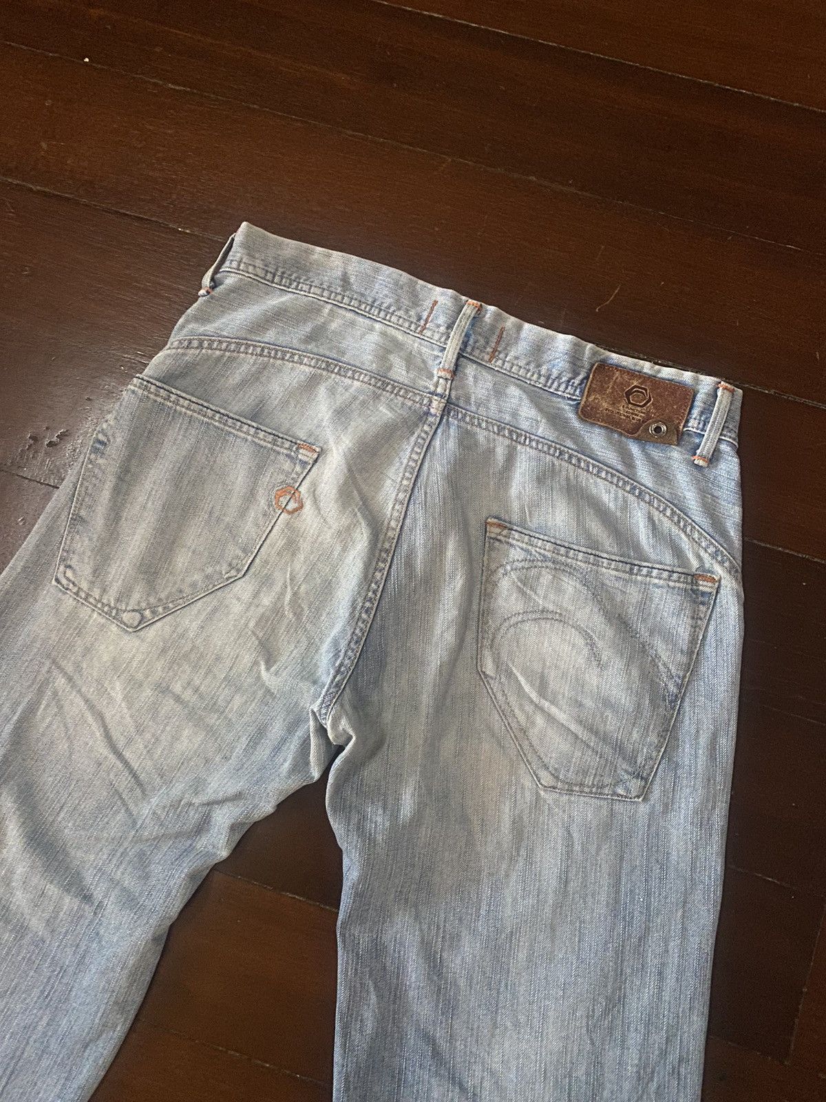 Edwin × If Six Was Nine × JNCO Wide Leg Jeans Edwin E Function Loose nice faded Y2k Size US 35 - 14 Thumbnail