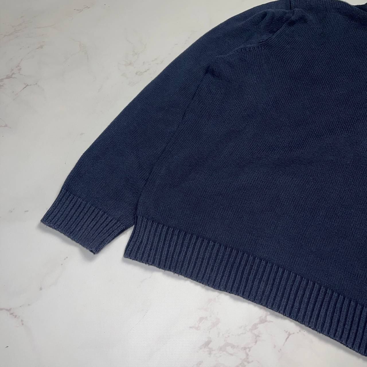 Polo Ralph Lauren Polo Ralph Lauren Vintage Sweater Blue Zip knitwear Size US XL / EU 56 / 4 - 5 Thumbnail