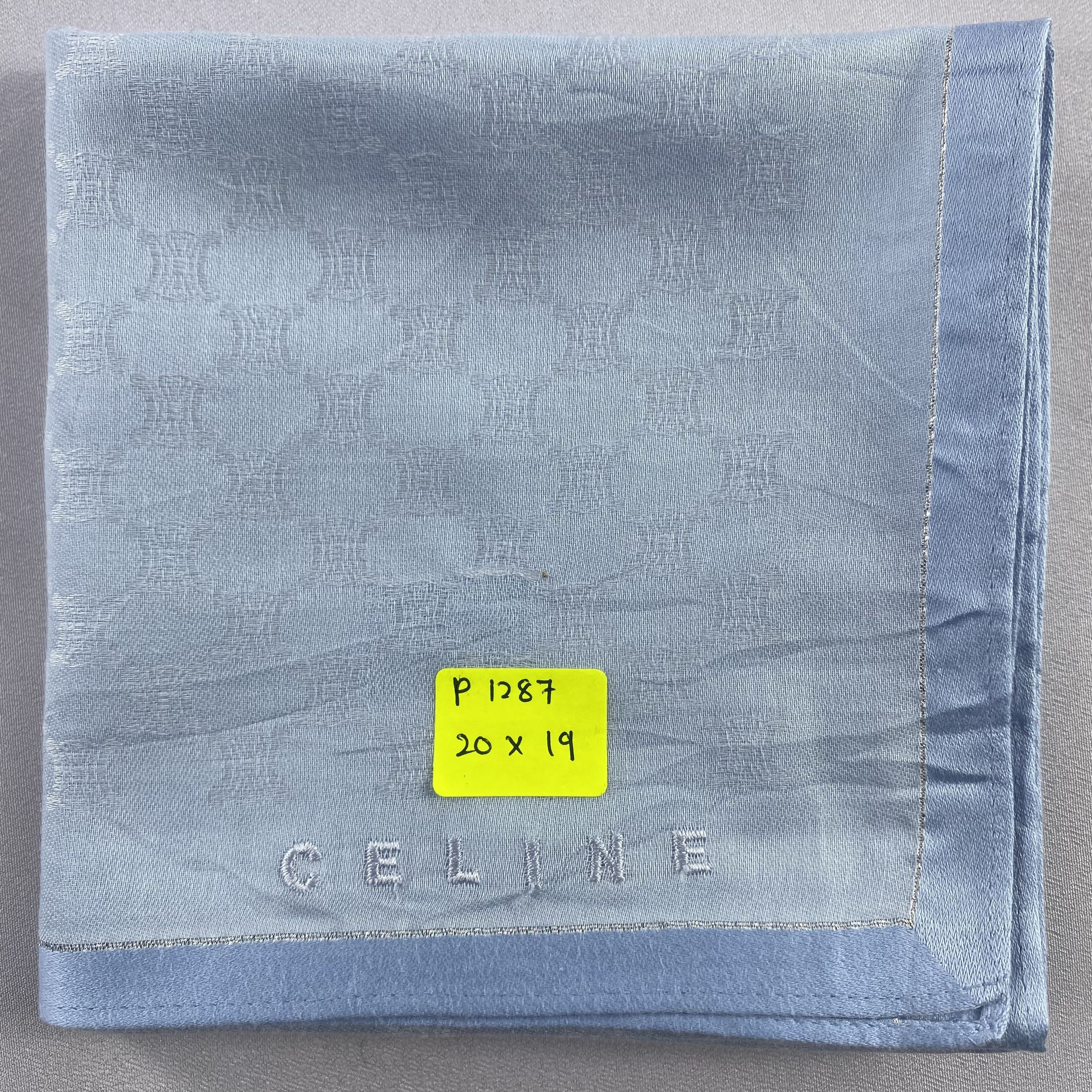 Celine × Vintage Celine Bandana/ Handkerchief / Neckerchief-P1287 Size ONE SIZE - 5 Thumbnail