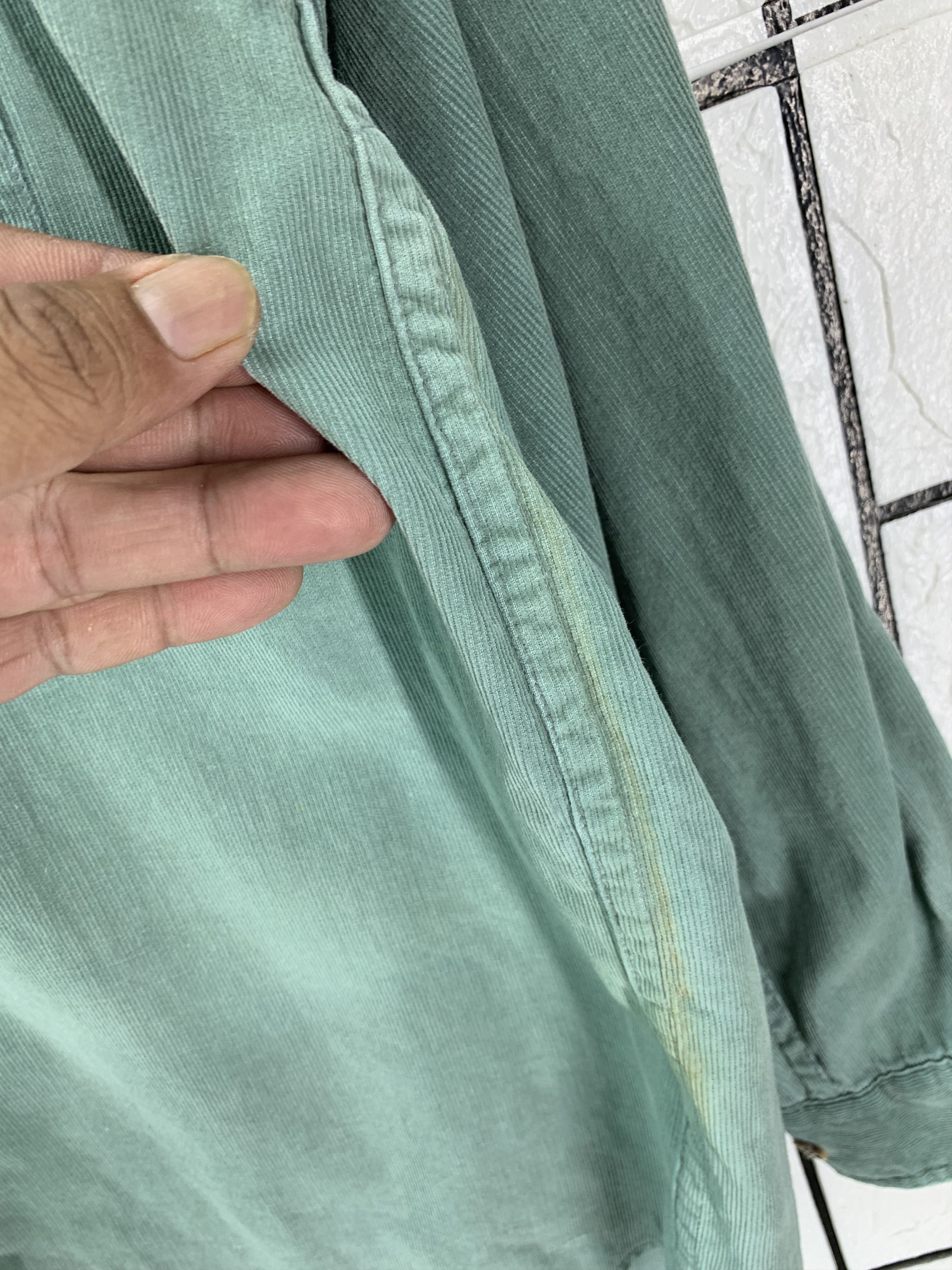 Vintage Vintage Faded Seahop Corduroy Shirt Button Size US M / EU 48-50 / 2 - 3 Thumbnail