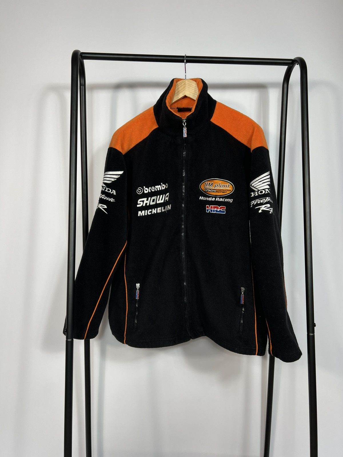 Honda Rare Honda Racing Fleece Jacket HM Plant Moto Style Nascar Size US M / EU 48-50 / 2 - 3 Thumbnail