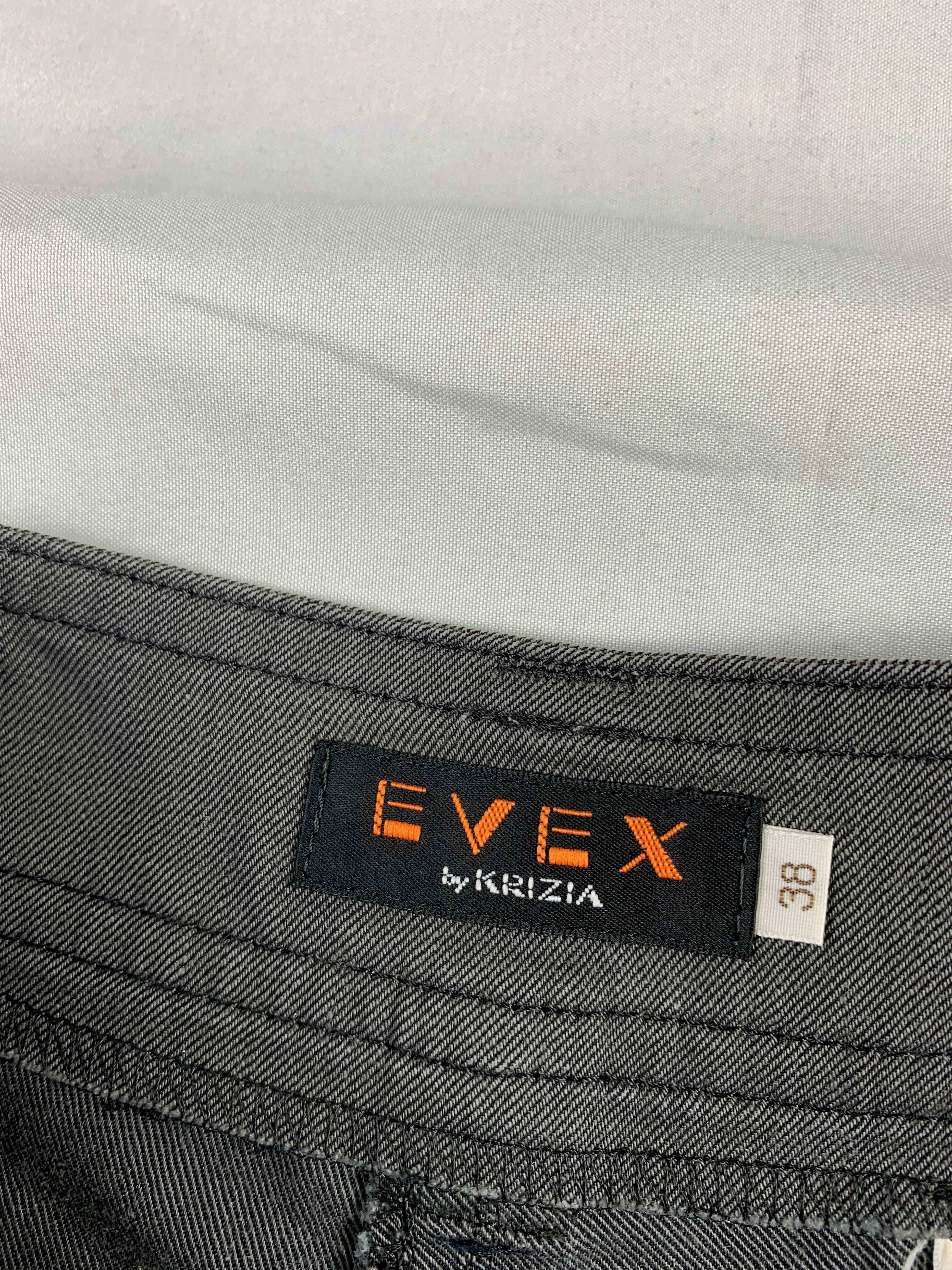 Krizia Evex by Krizia Charcoal Fatigue Shorts (28) Size 28" / US 6 / IT 42 - 8 Thumbnail
