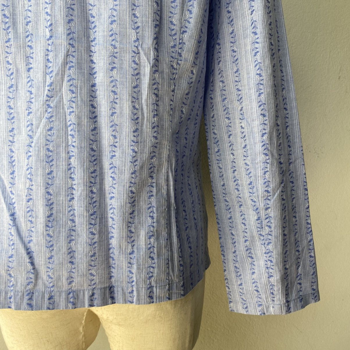 Zucca ZUCCA Striped Garden Shirt Size M / US 6-8 / IT 42-44 - 10 Thumbnail