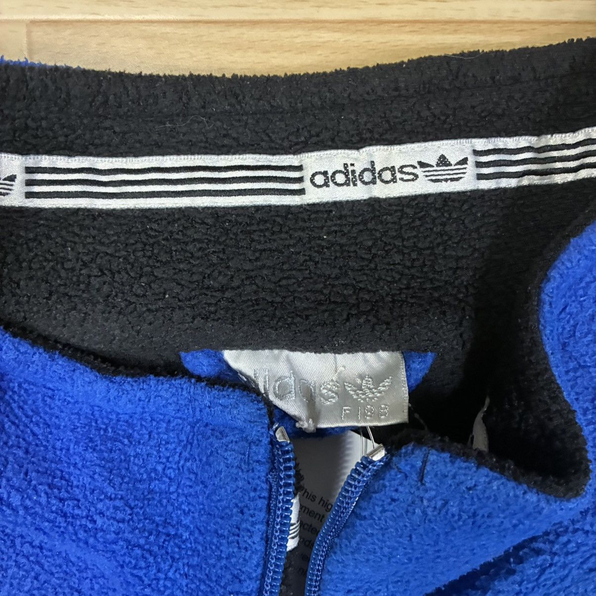 Adidas Mens Adidas Vintage 90s Fleece Jacket Size L Size US XL / EU 56 / 4 - 3 Thumbnail