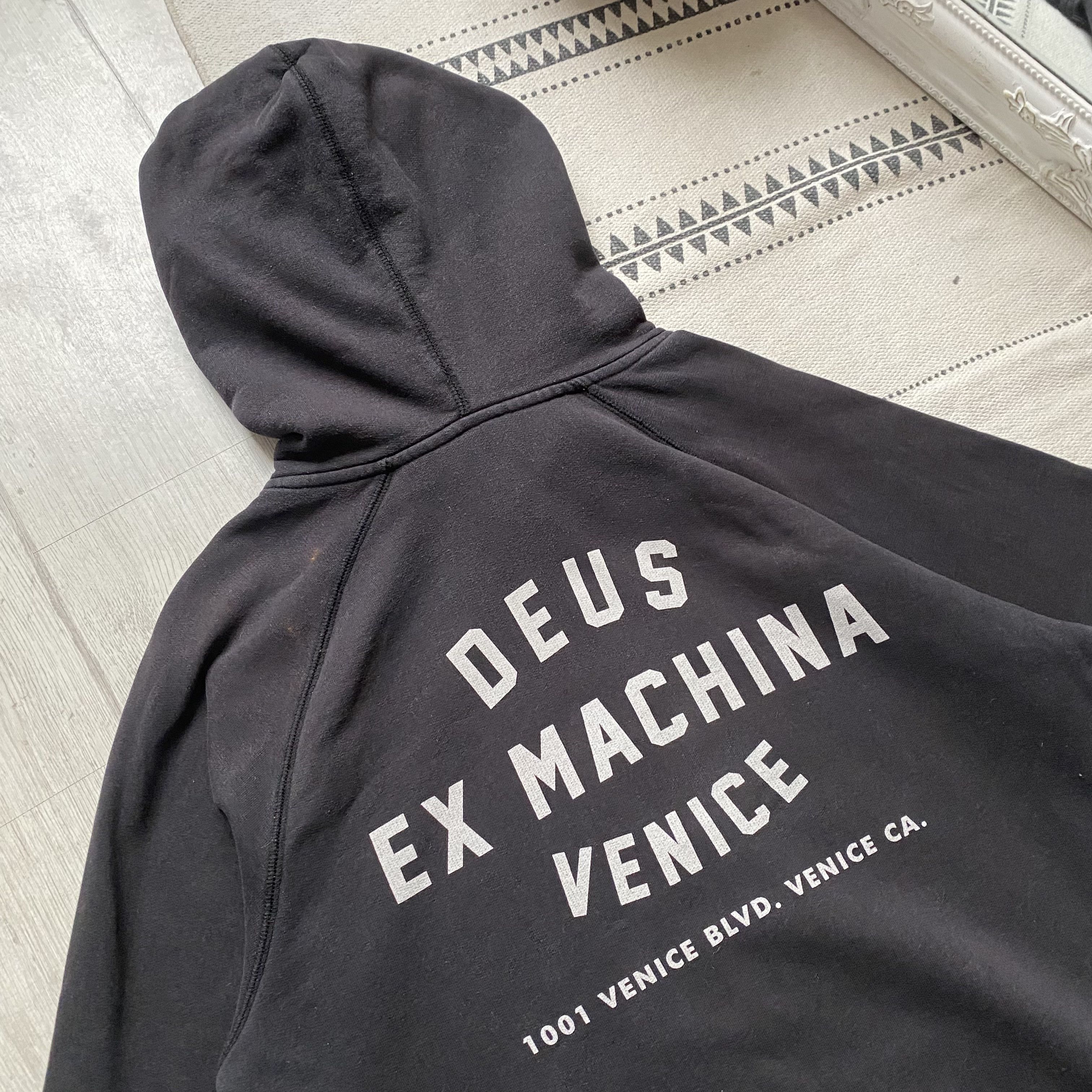 Deus Ex Machina 🏍️Trashed Deus Ex Machina Venice Hoodie vintage Skater Size US M / EU 48-50 / 2 - 11 Thumbnail