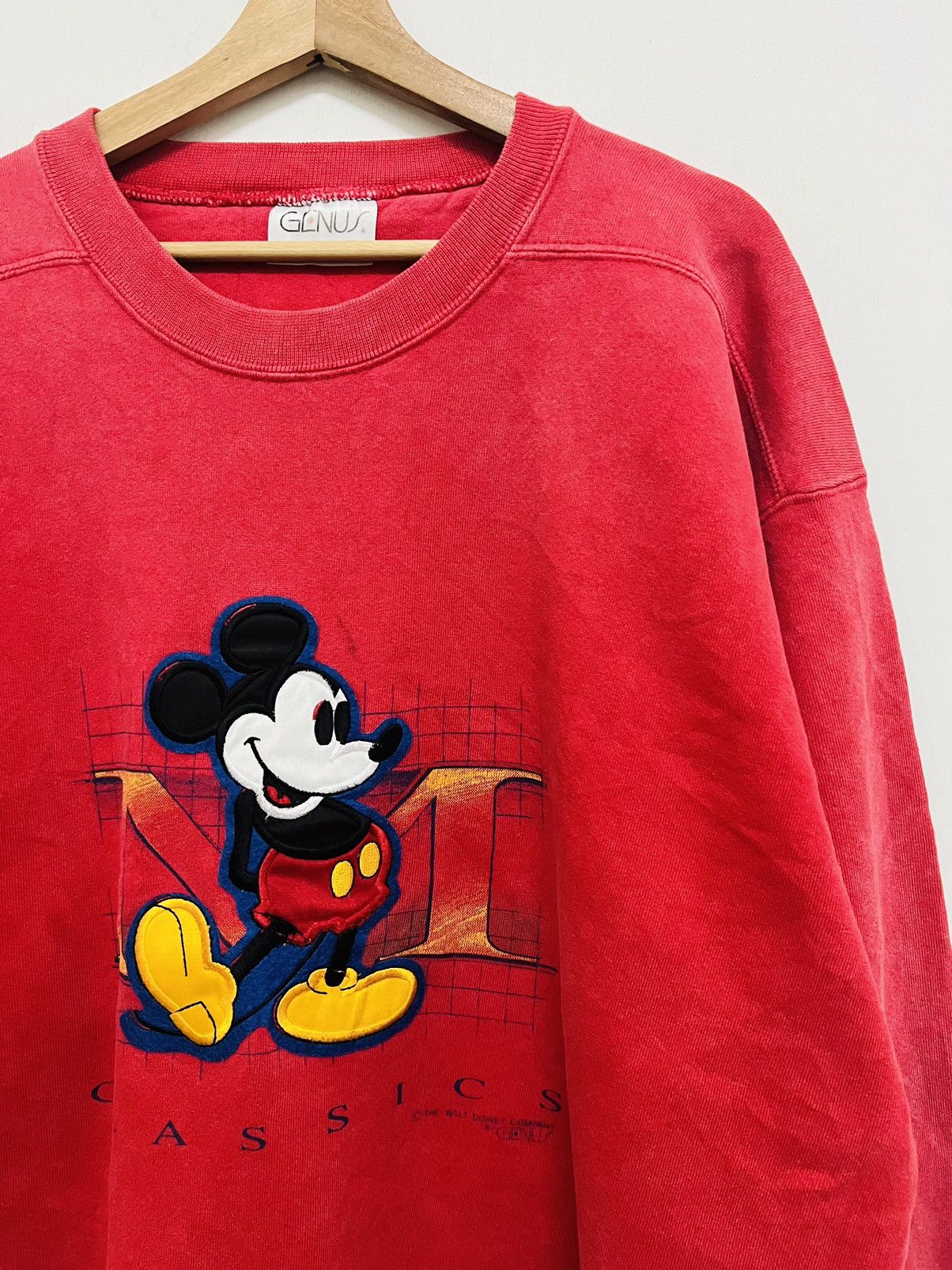 Disney × Mickey Mouse × Vintage Vintage 90s Mickey Mouse Oversize Crewneck Size US XL / EU 56 / 4 - 3 Thumbnail
