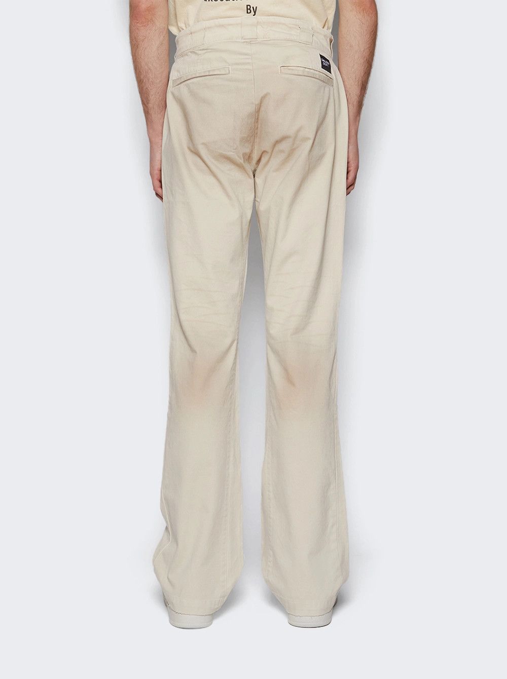 Gallery Dept. o1gr1nt0426 La Chino Flares Pant in Antique White Size US 31 - 5 Thumbnail