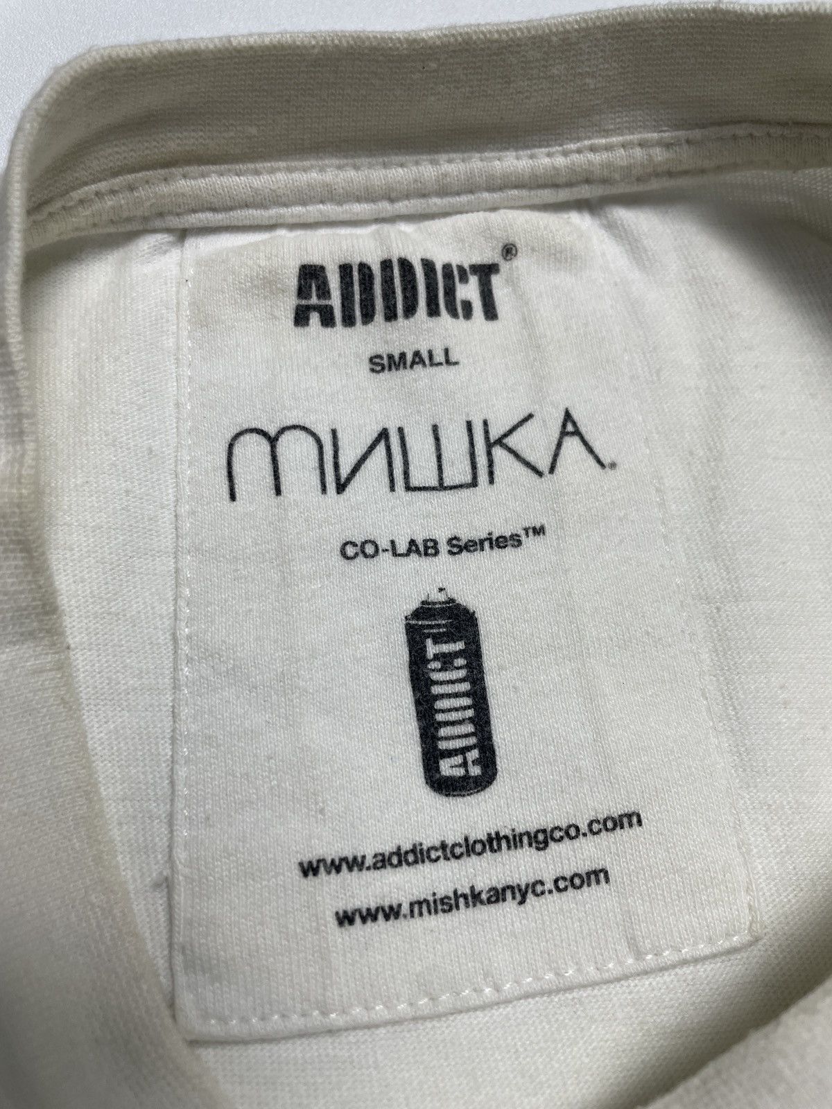 Mishka Mishka X Addict - Graphic Tshirt Size US S / EU 44-46 / 1 - 8 Thumbnail