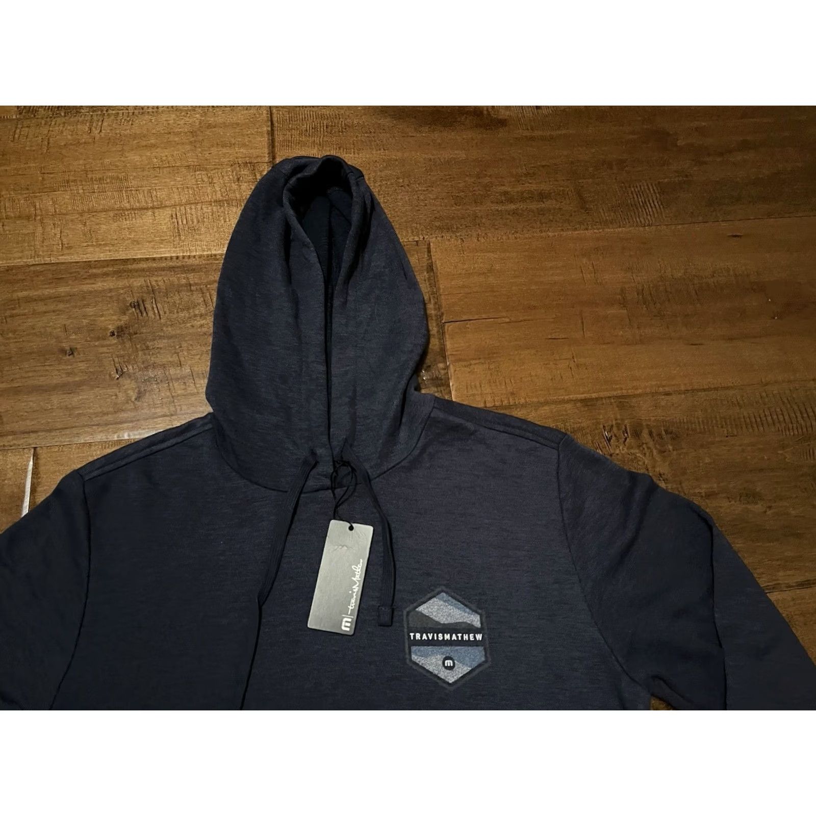 TravisMathew Travis Mathew Beach Bar Navy Blue Pullover Hoodie Shirt - Men's Small - New Size US S / EU 44-46 / 1 - 3 Thumbnail