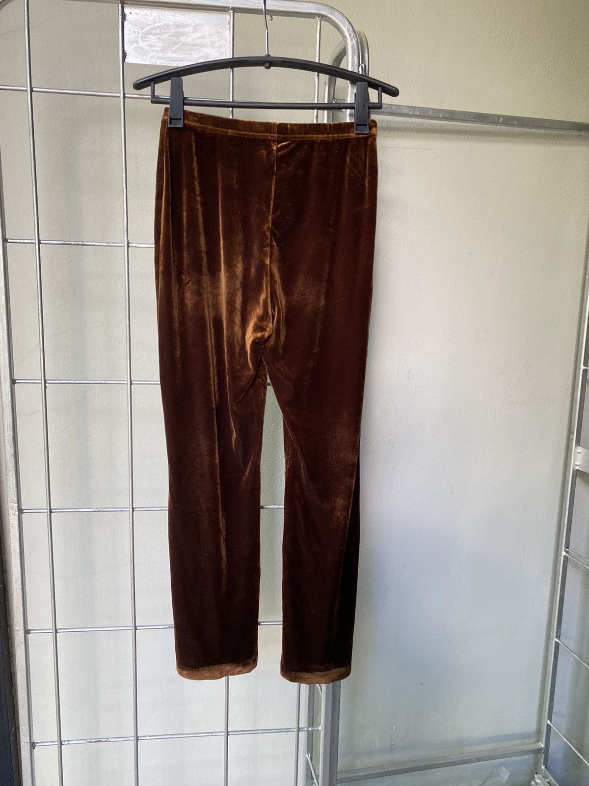 Norma Kamali Norma Kamali copper velvet pants Size 25" / US 0 / IT 36 - 9 Thumbnail