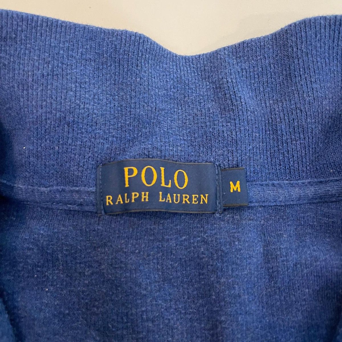 Polo Ralph Lauren Polo Ralph Lauren Navy Half Zip Sweater Jumper Designer Size US M / EU 48-50 / 2 - 4 Thumbnail