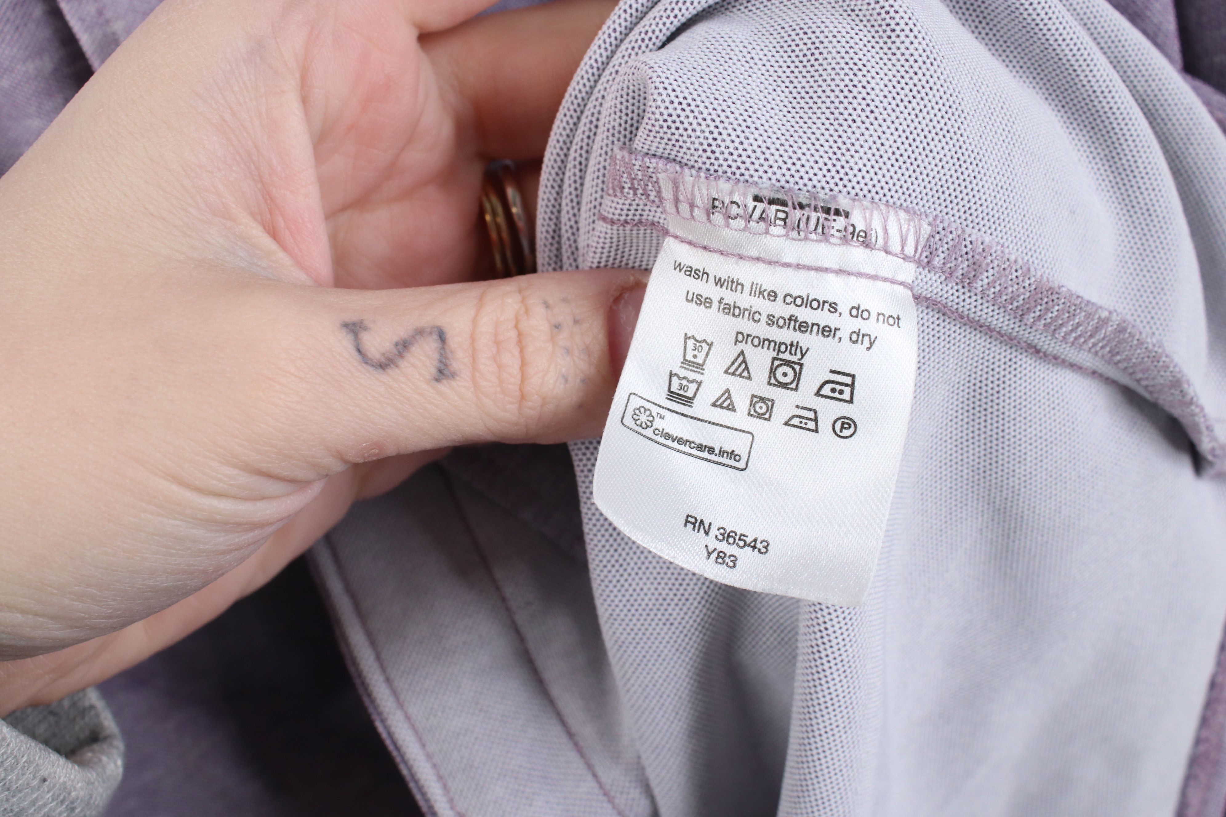 Michael Kors Michael Kors Fit Fine Gauge Knit Button Down Shirt Purple Size US L / EU 52-54 / 3 - 9 Thumbnail
