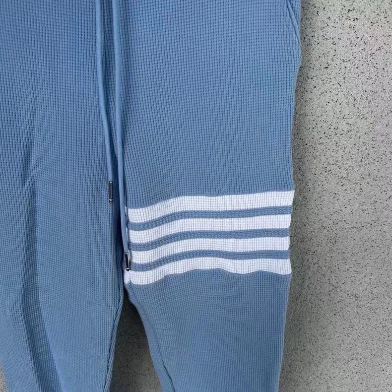 Thom Browne Thom browne Blue waffe sweatpants 2504-Nextarrow Size US 28 / EU 44 - 3 Thumbnail