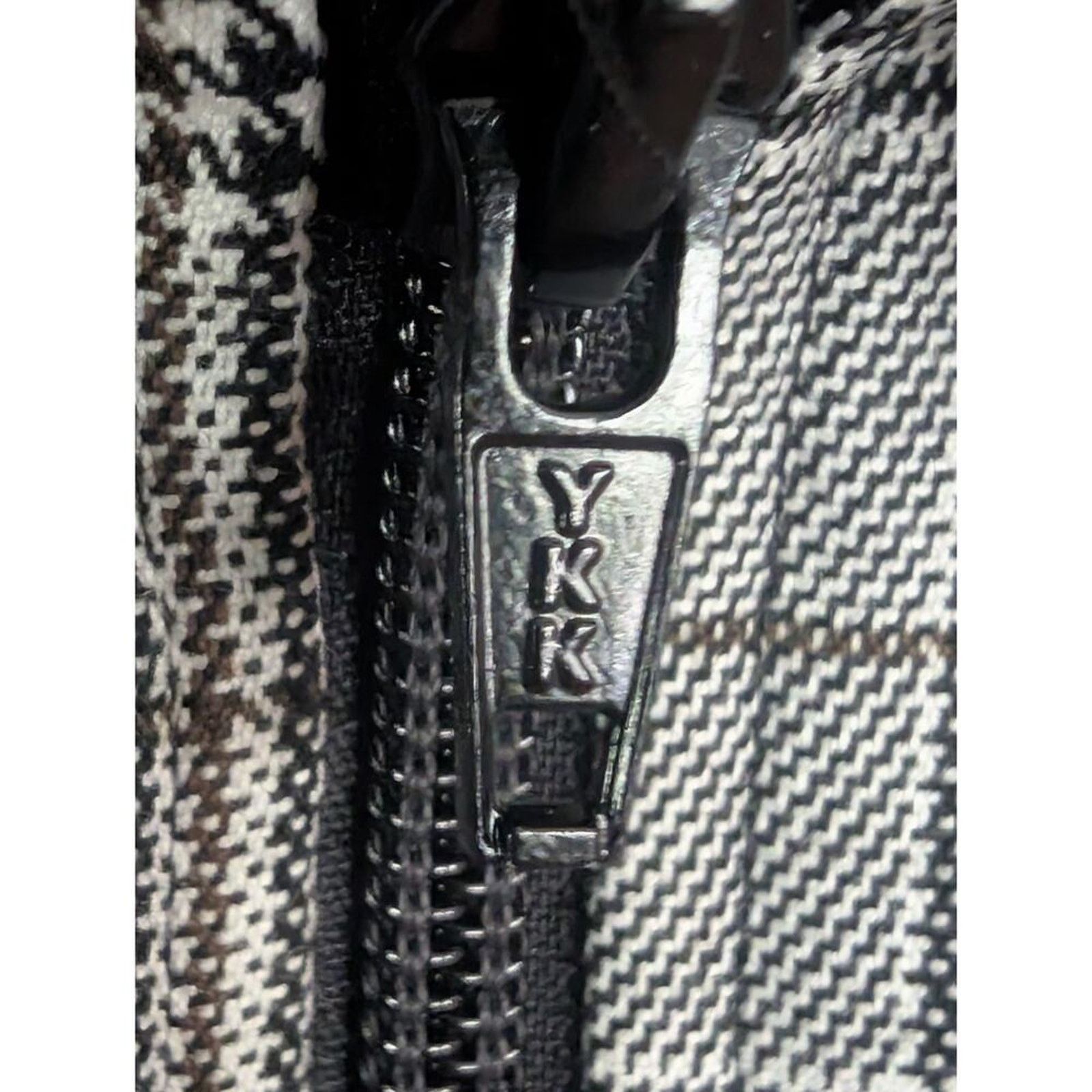 Topman Topman Plaid Zip Jacket Mens L Gray Check Lightweight Coat Size US L / EU 52-54 / 3 - 5 Thumbnail